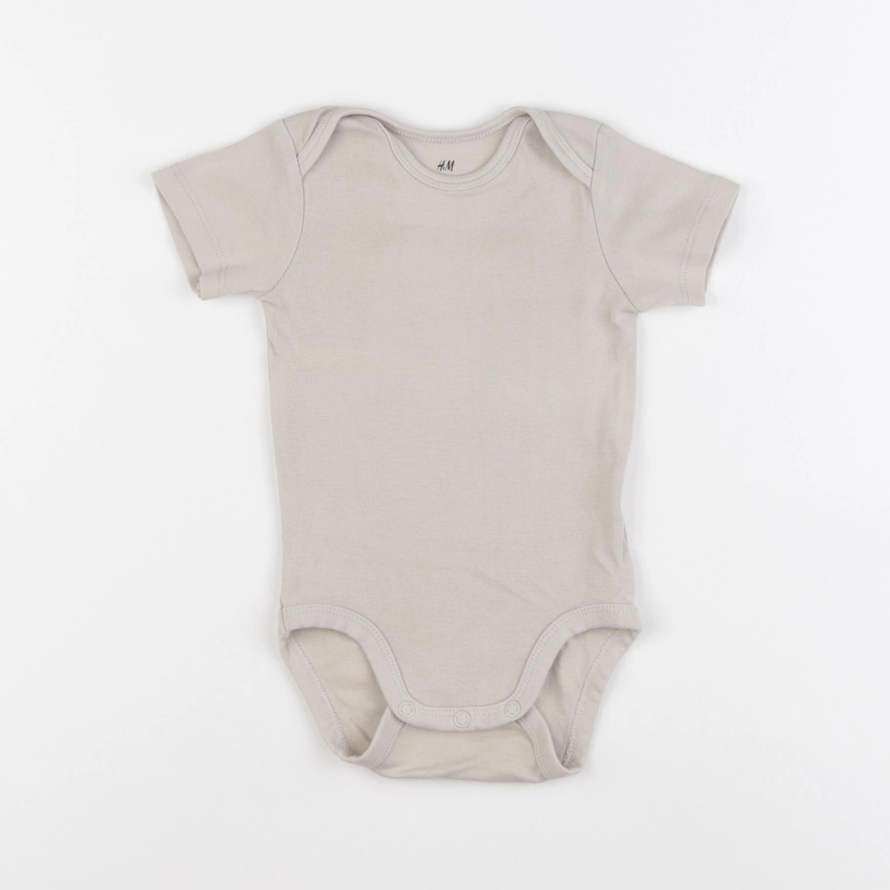 H&M - body beige - 3/6 mois