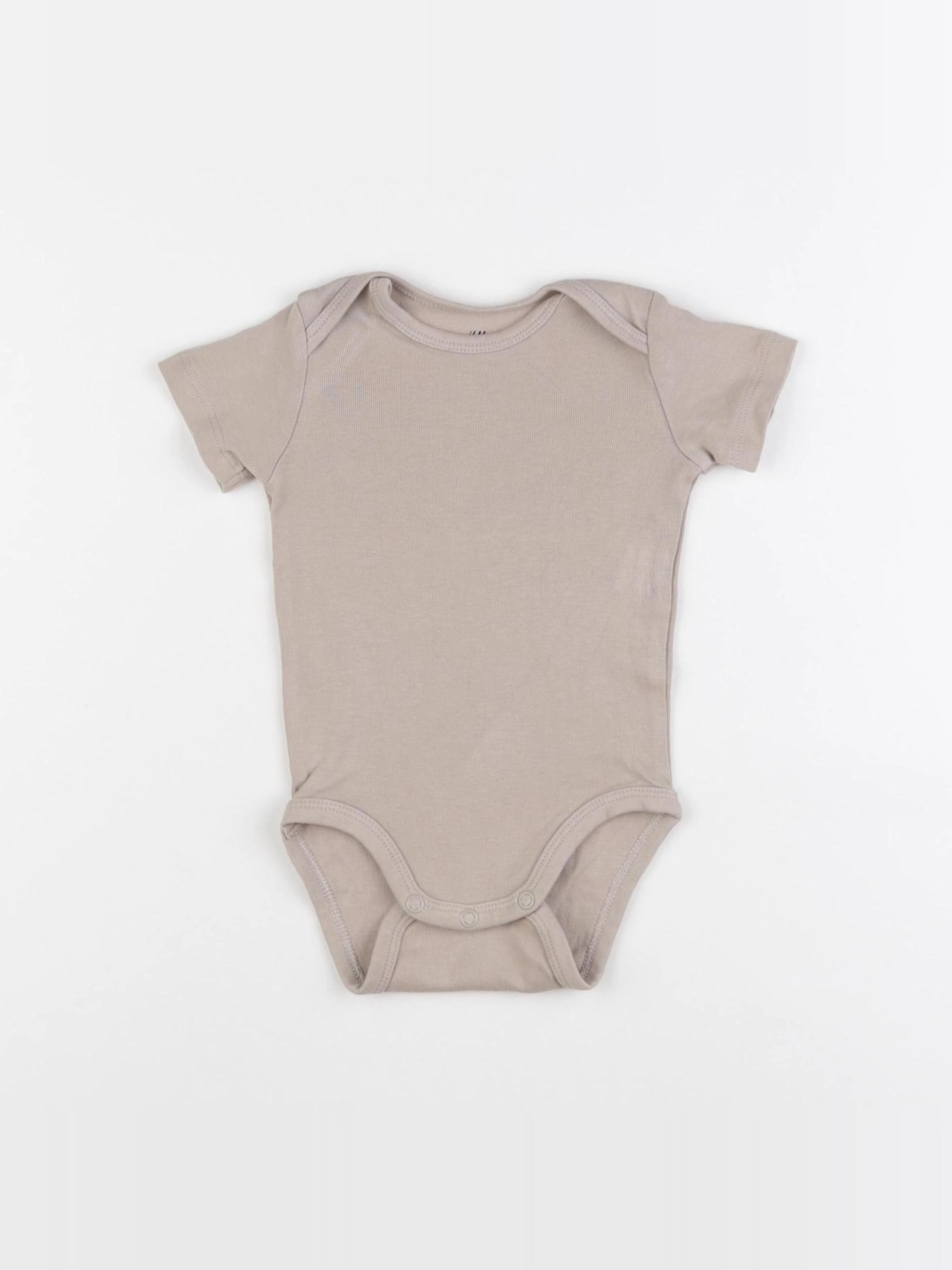 H&M - body marron - 3/6 mois