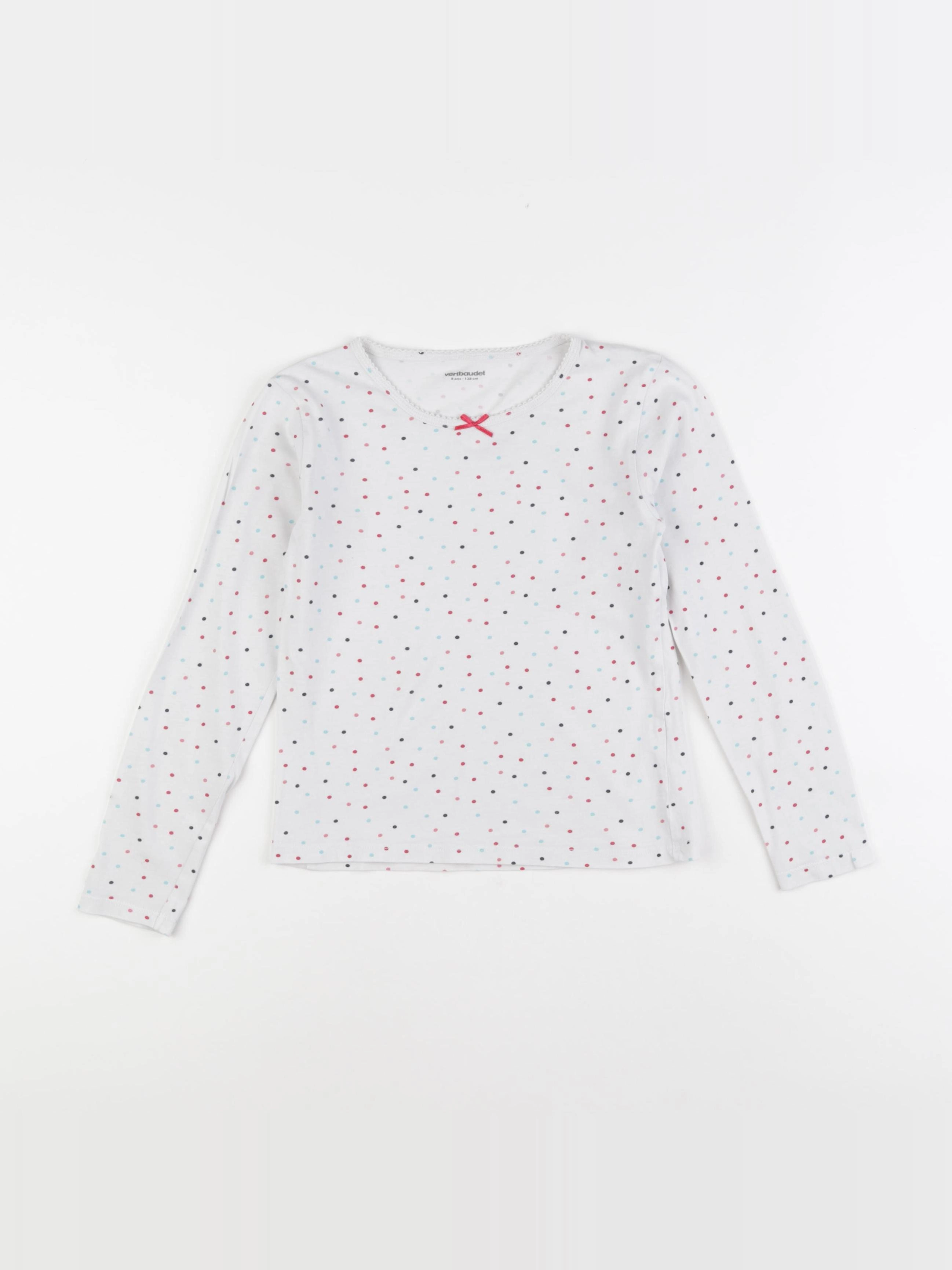 Vertbaudet - maillot de corps blanc - 8 ans