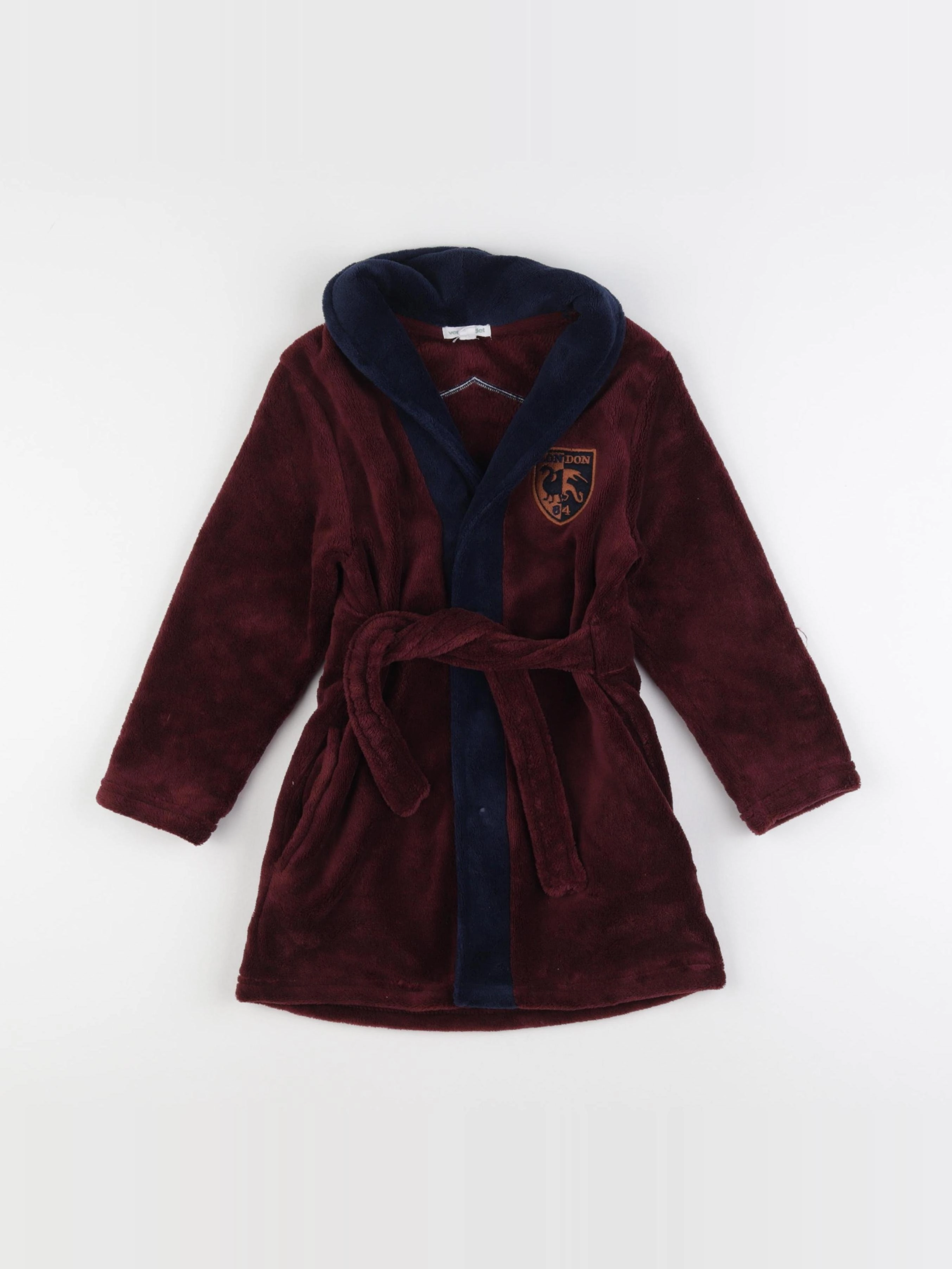 Vertbaudet - robe de chambre rouge - 5 ans