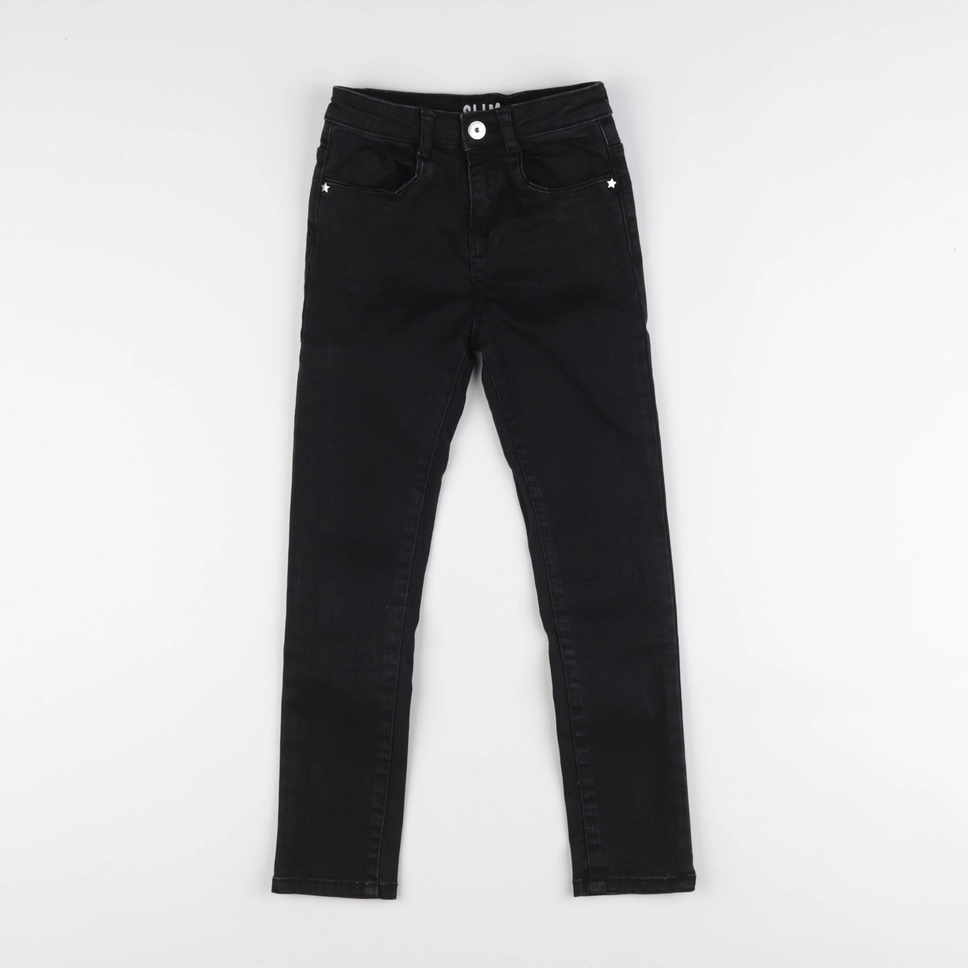 Vertbaudet - pantalon noir - 7 ans