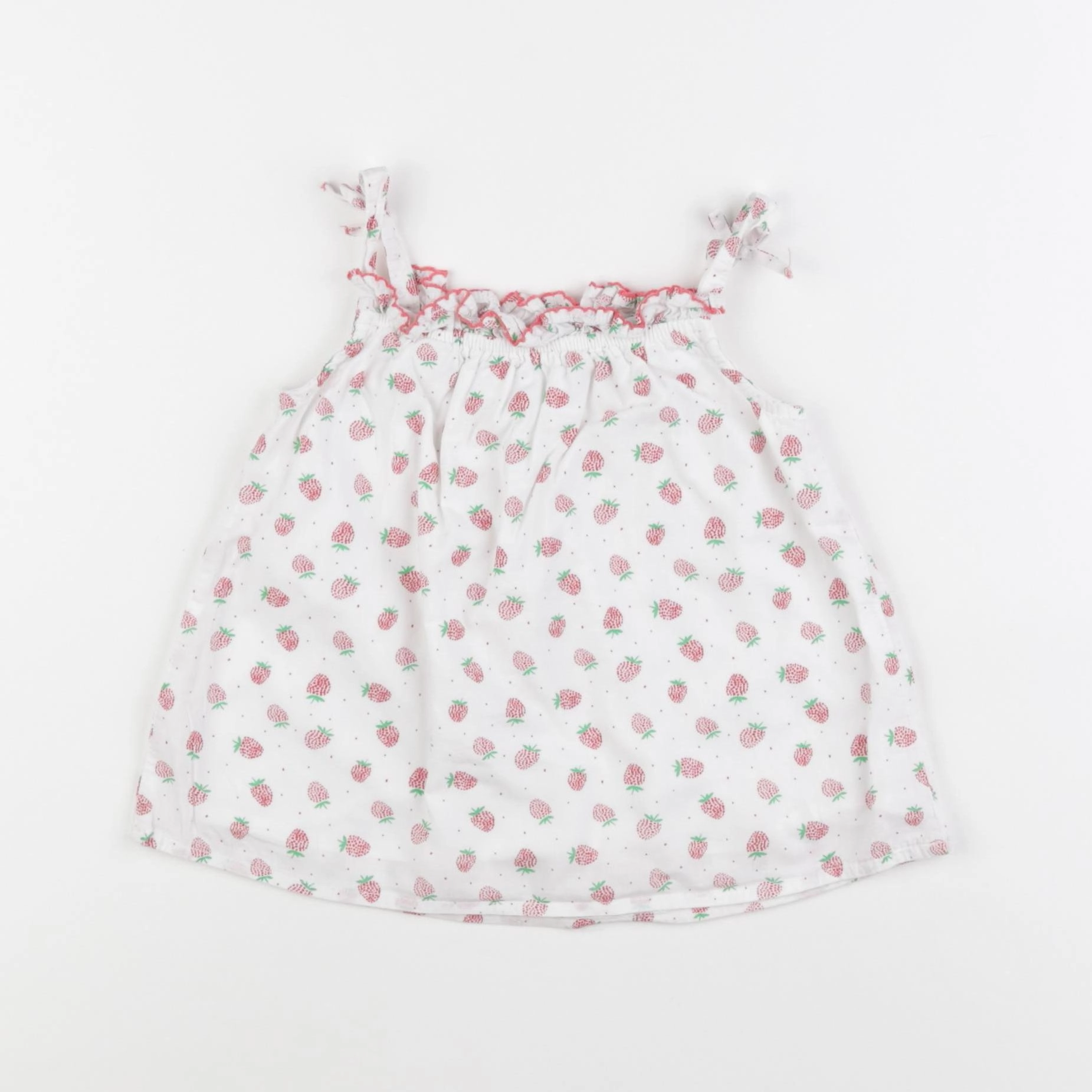 Zara - blouse blanc - 18/24 mois