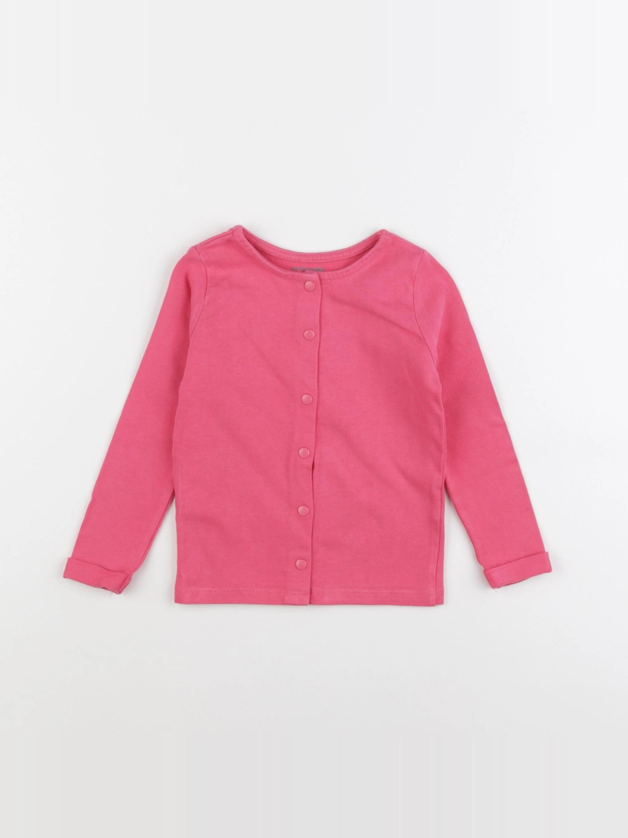 Vertbaudet - sweat rose - 2 ans