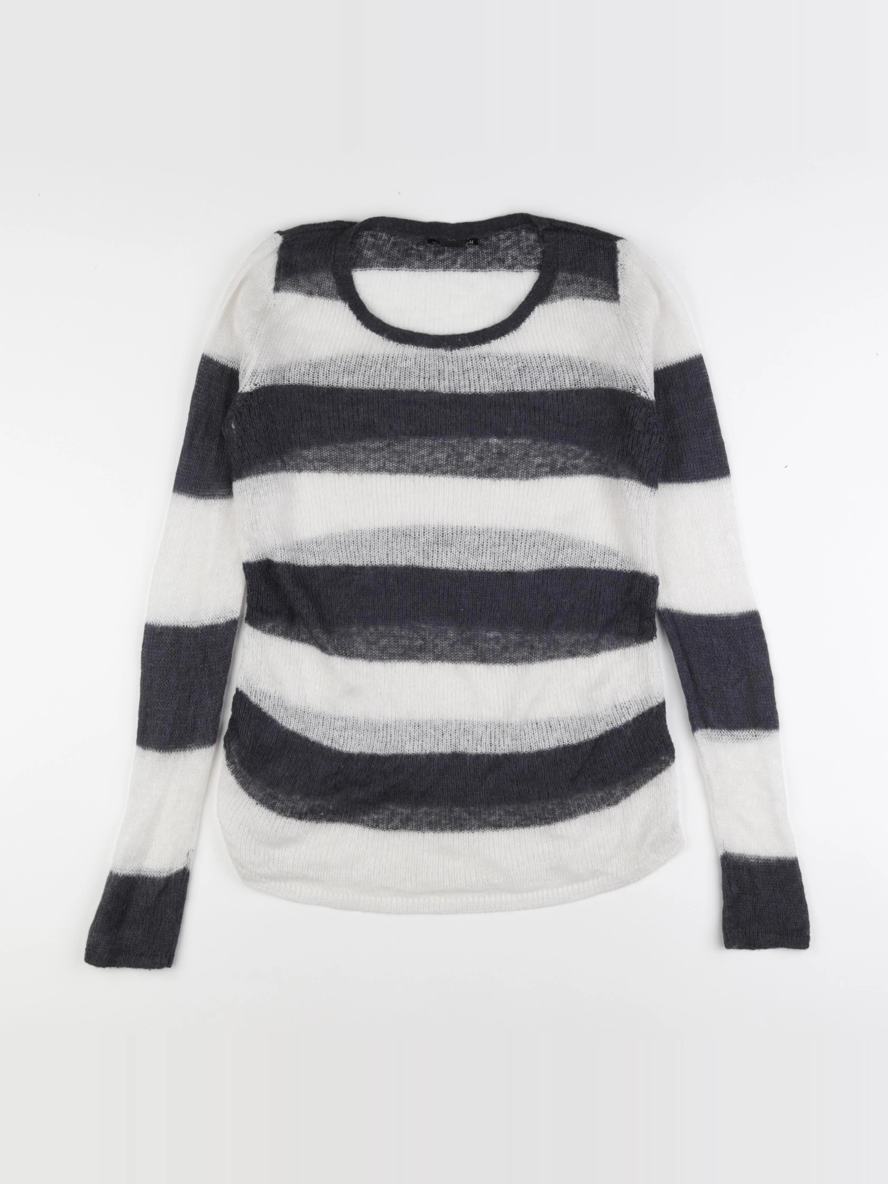 H&M - pull grossesse bleu - s