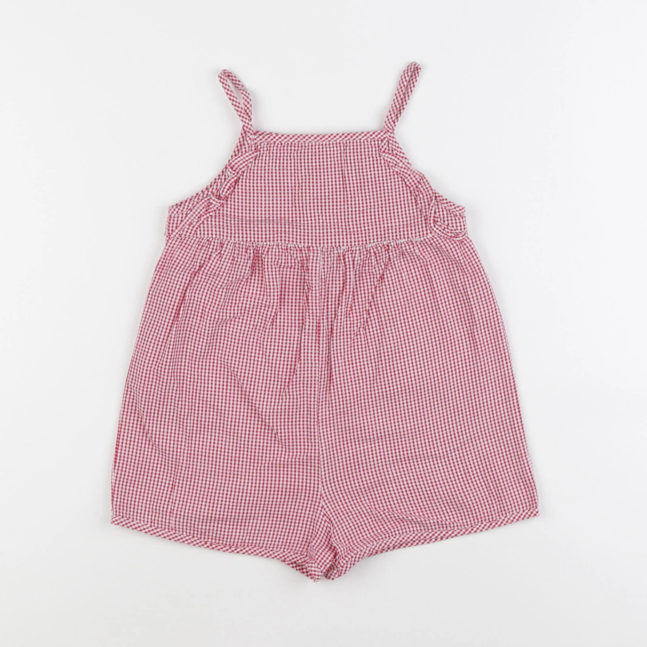 Zara - salopette rouge - 18/24 mois