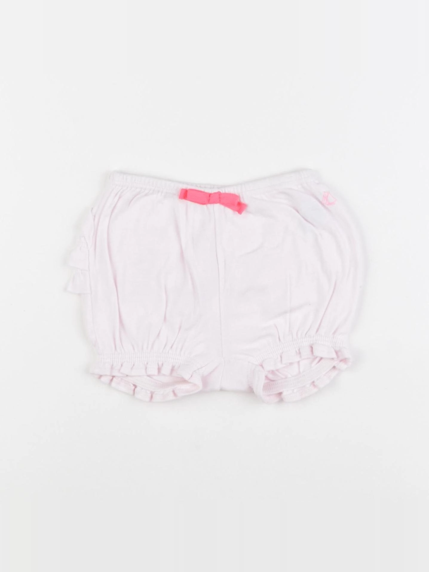 Petit Bateau - bloomer rose - 6 mois