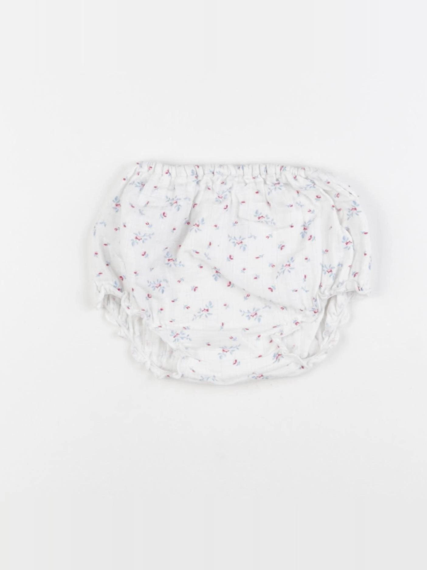 Petit Bateau - bloomer blanc - 6 mois