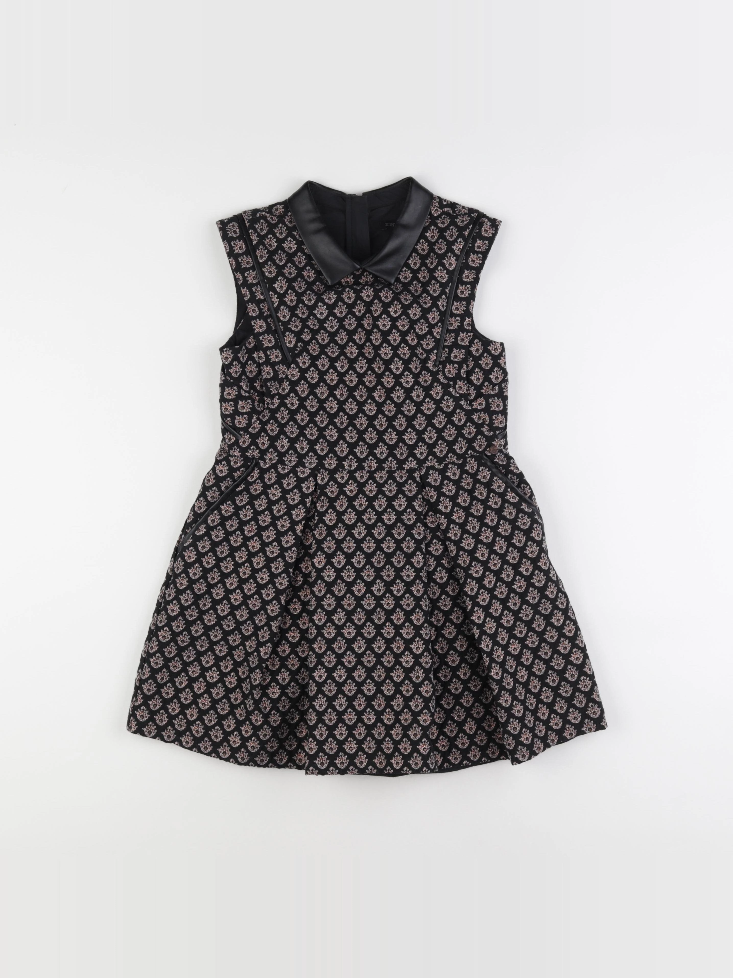 IKKS - robe noir - 6 ans