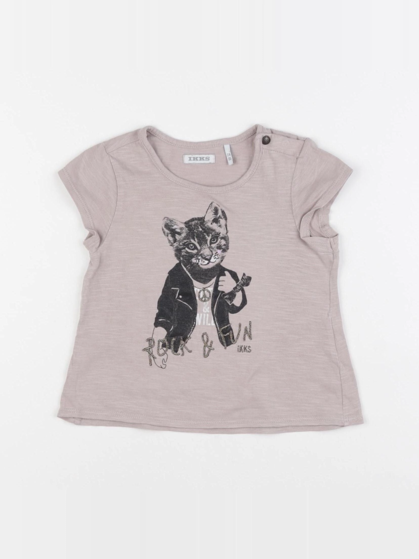 IKKS - débardeur gris - 2 ans