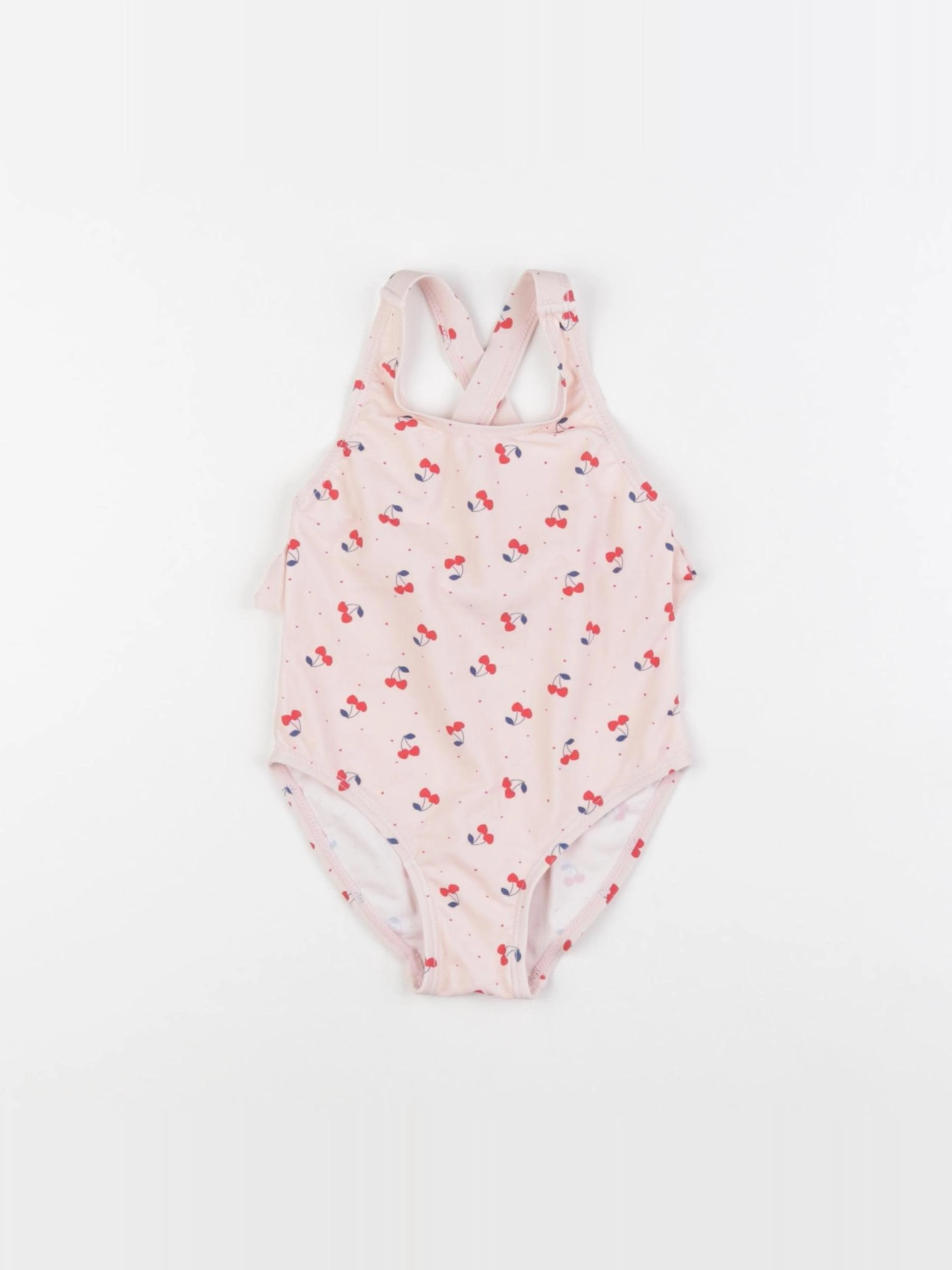 Vertbaudet - maillot de bain rose - 18 mois