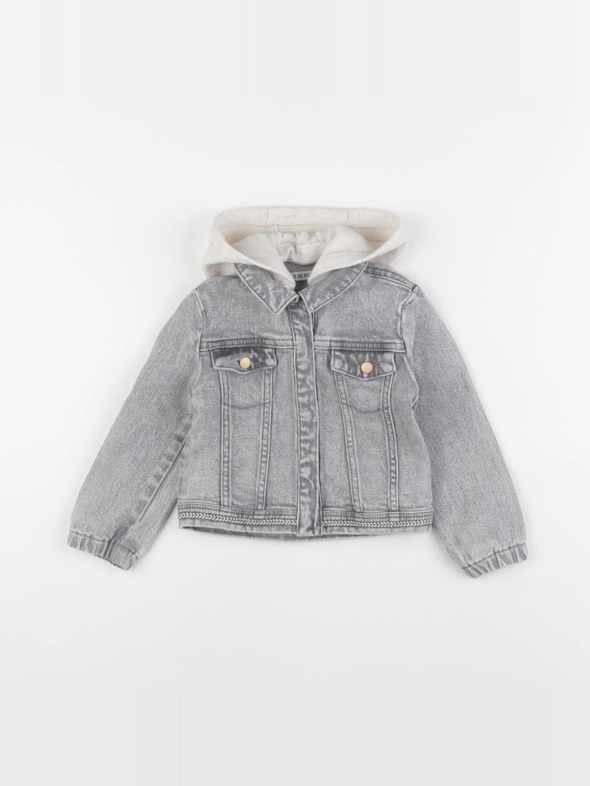 IKKS - veste imprimé au dos gris - 2 ans