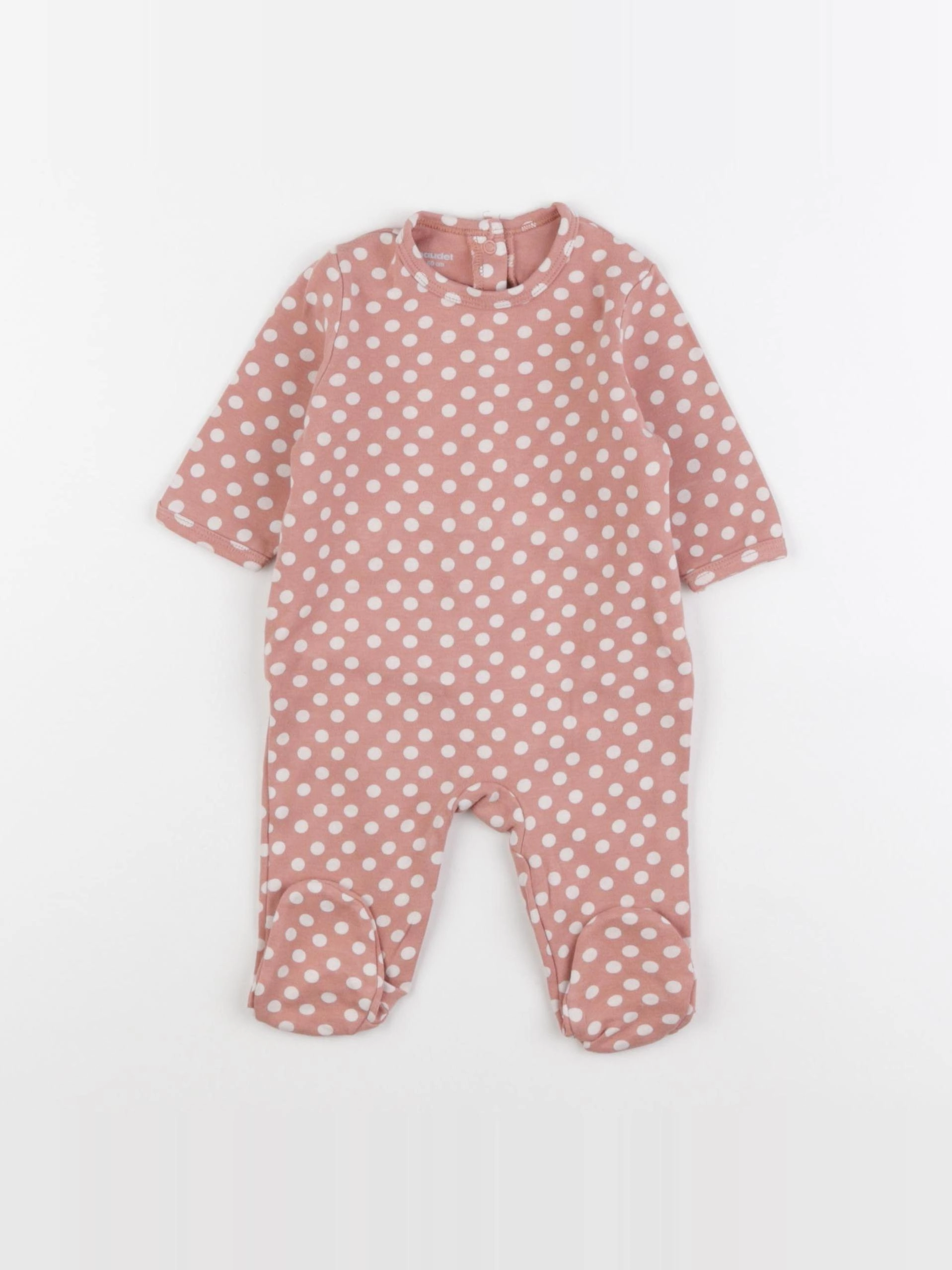 Vertbaudet - pyjama rose - 3 mois