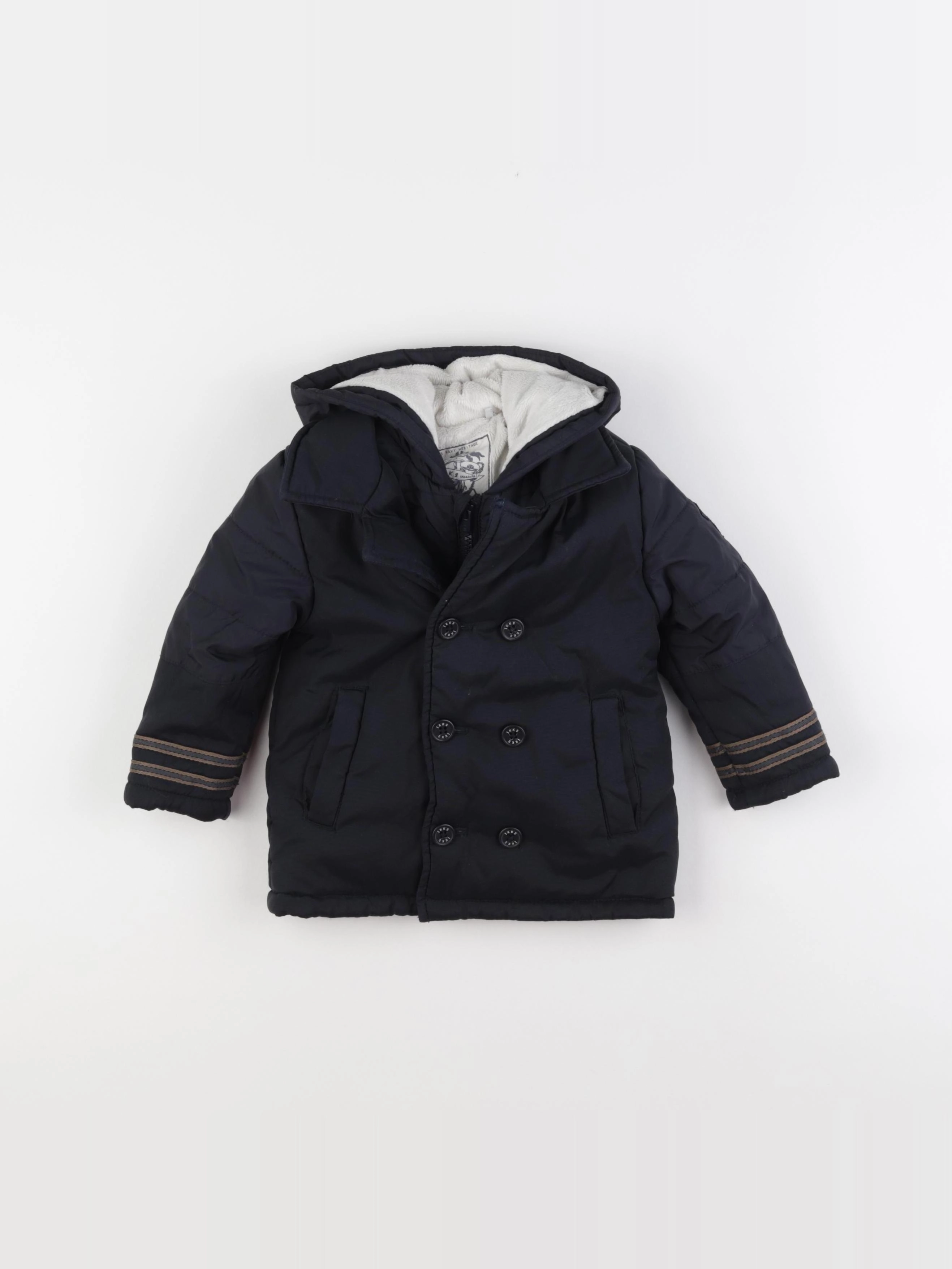 IKKS - manteau bleu - 18 mois