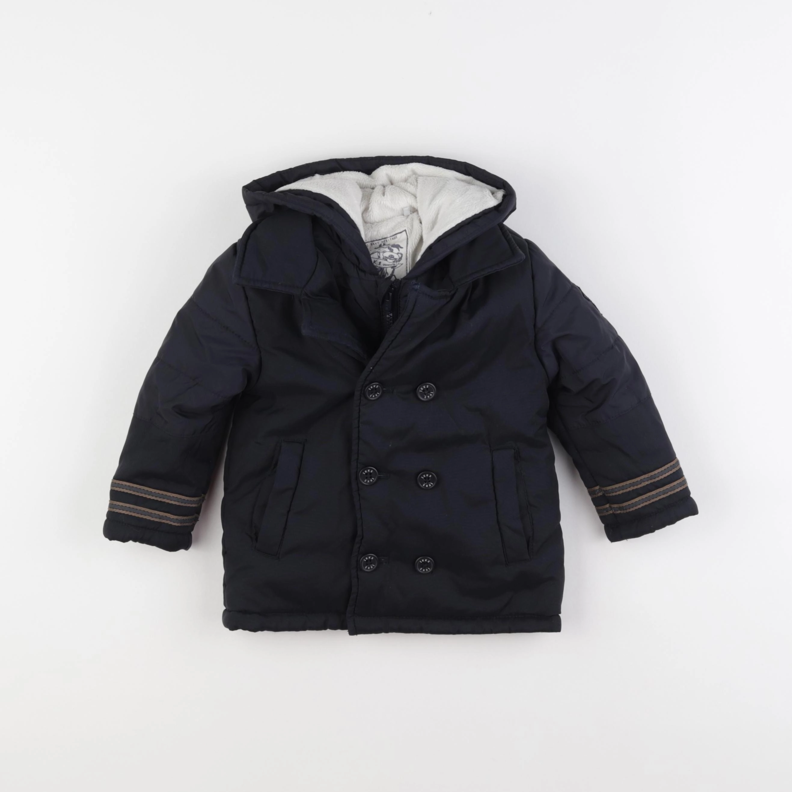 IKKS - manteau bleu - 18 mois
