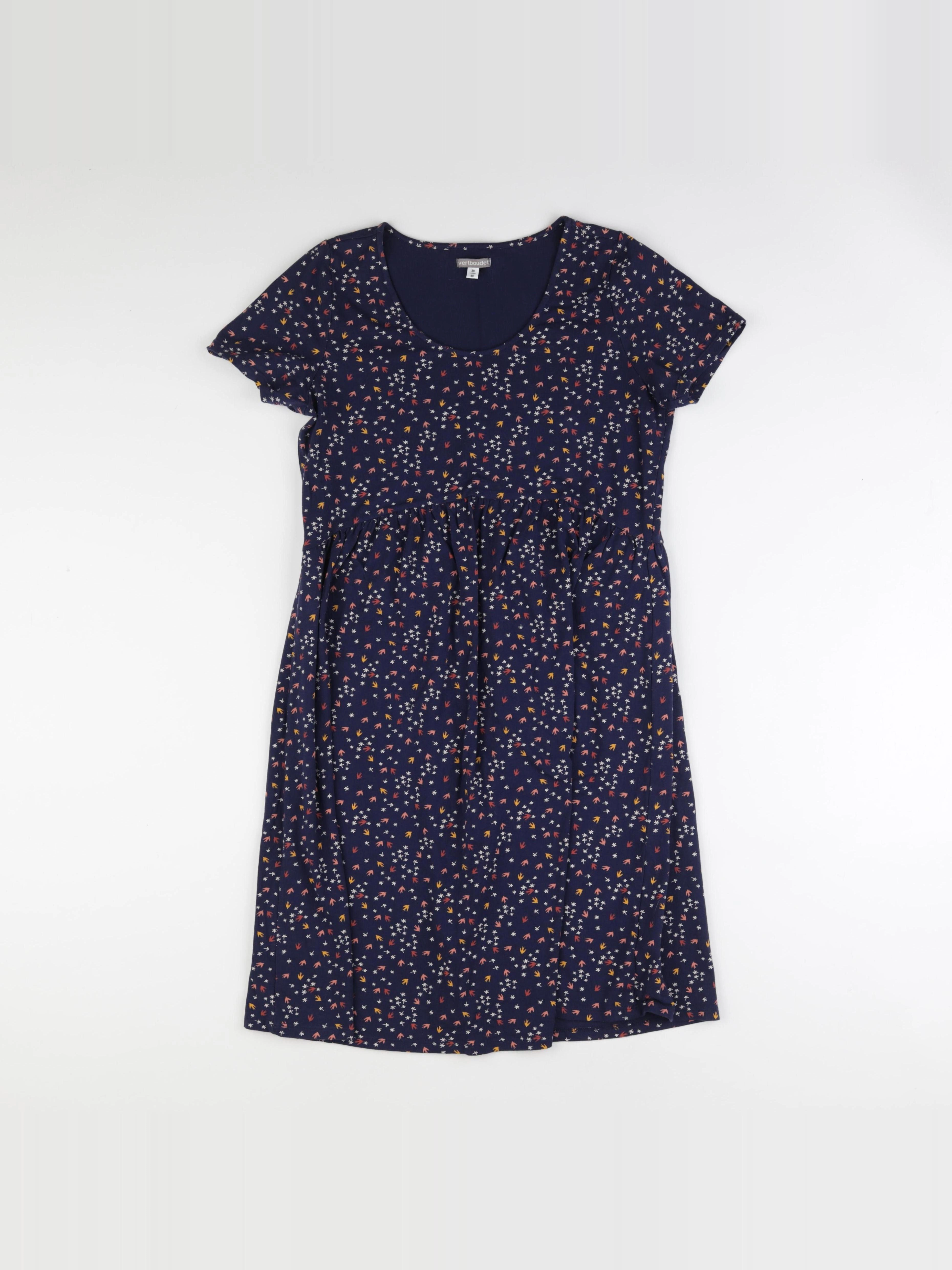 Vertbaudet - robe grossesse multicolore - 38 à 40