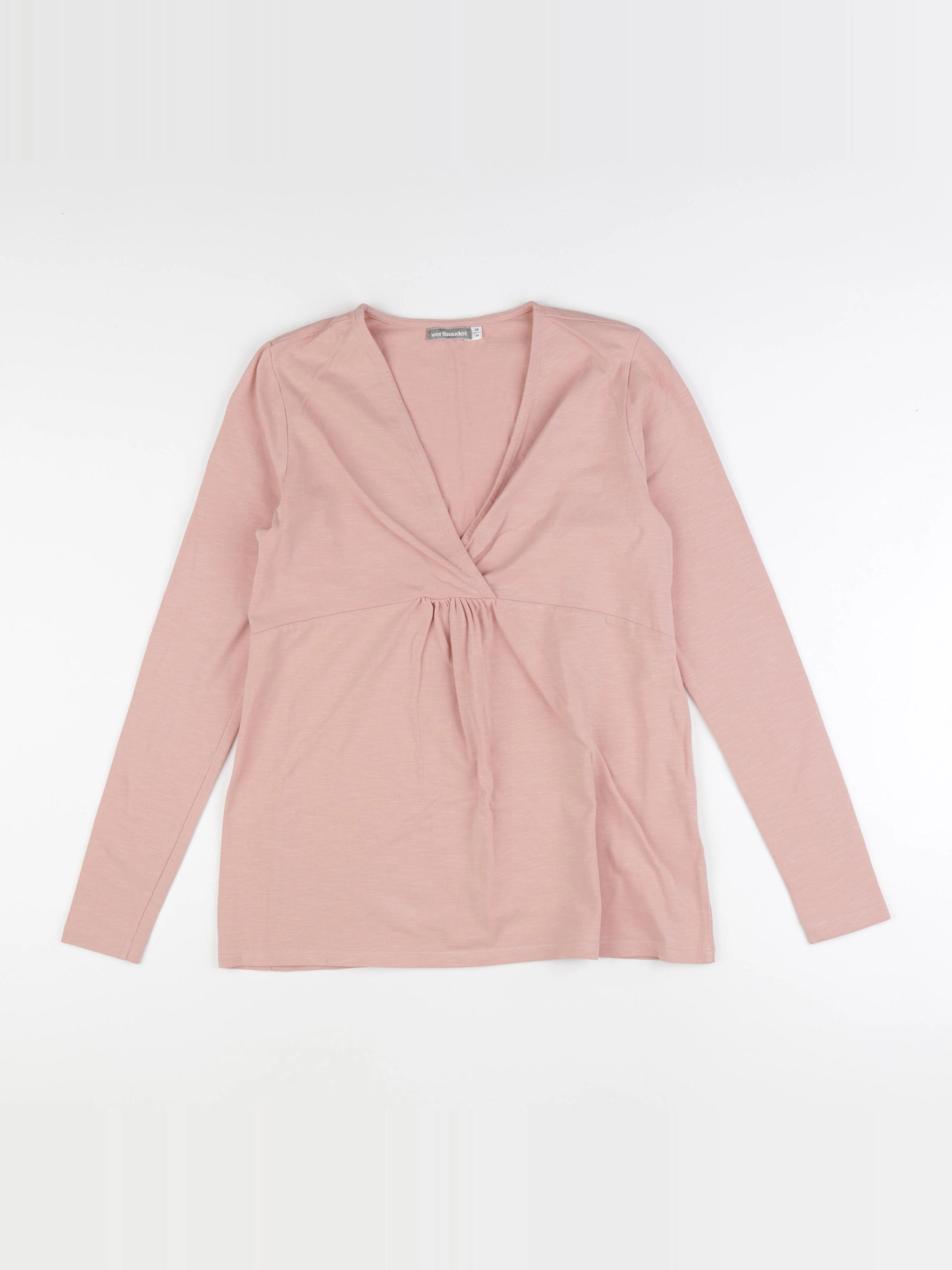 Vertbaudet - tee-shirt allaitement rose - 34 à 36