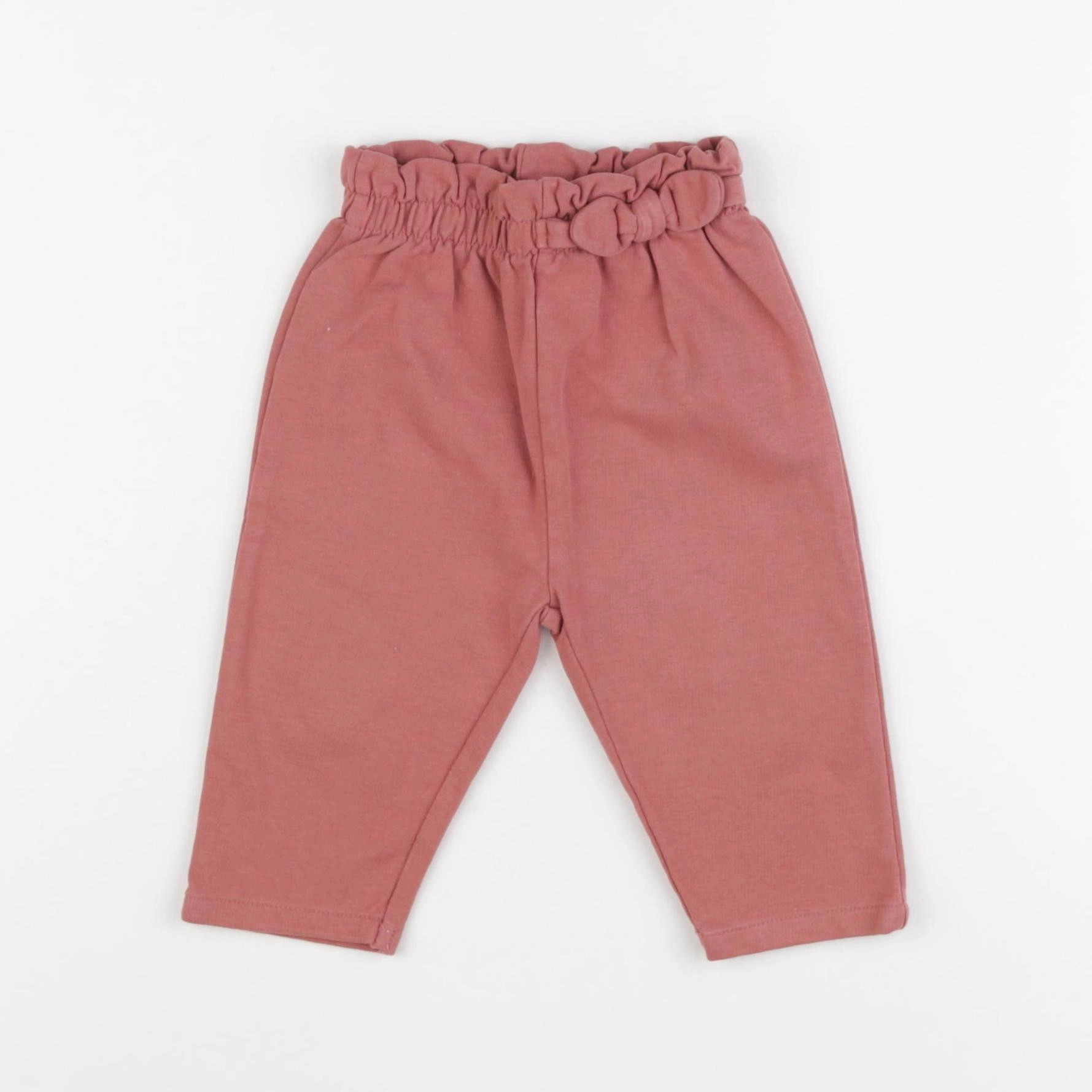 Vertbaudet - pantalon rose - 9 mois