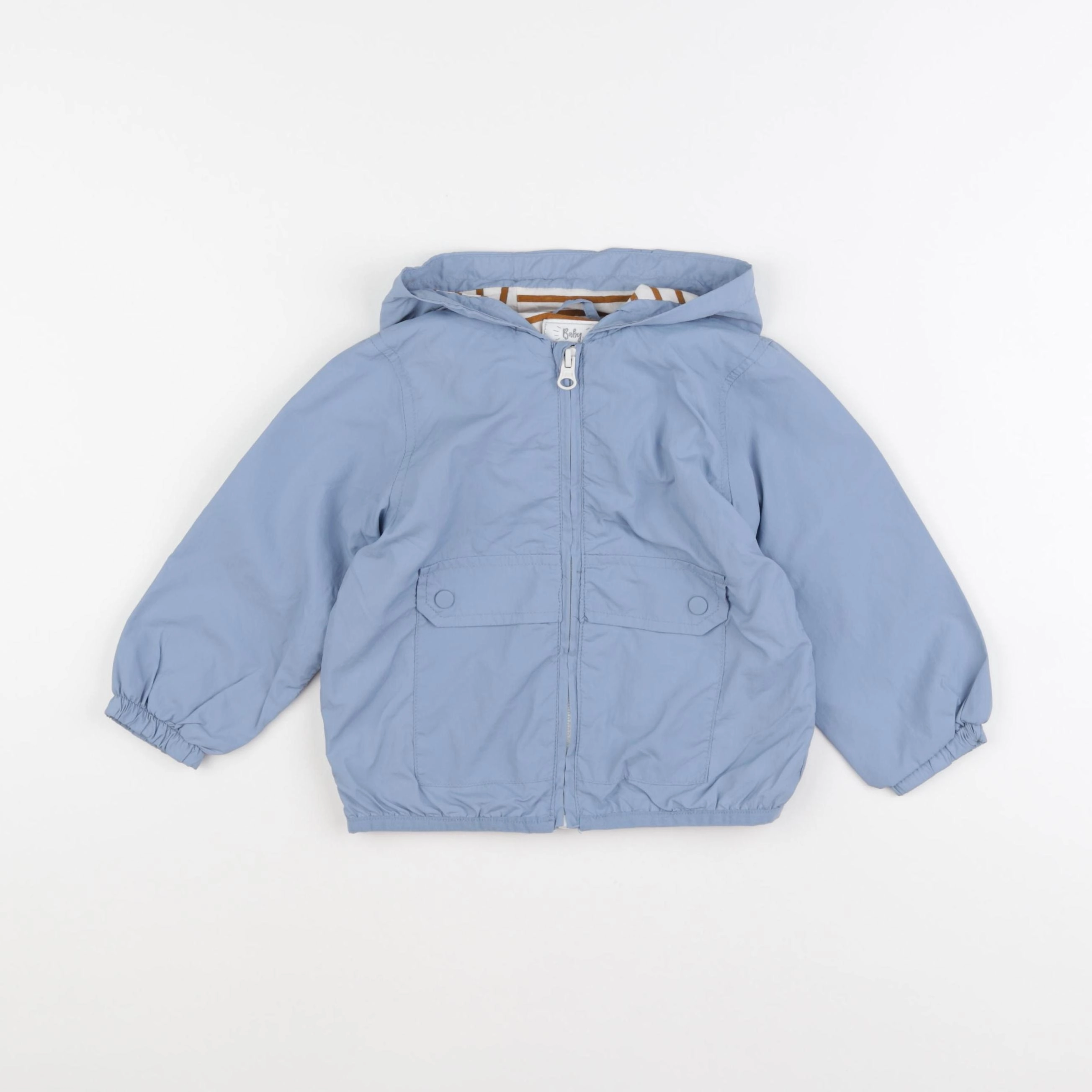 Vertbaudet - coupe-vent bleu - 2 ans