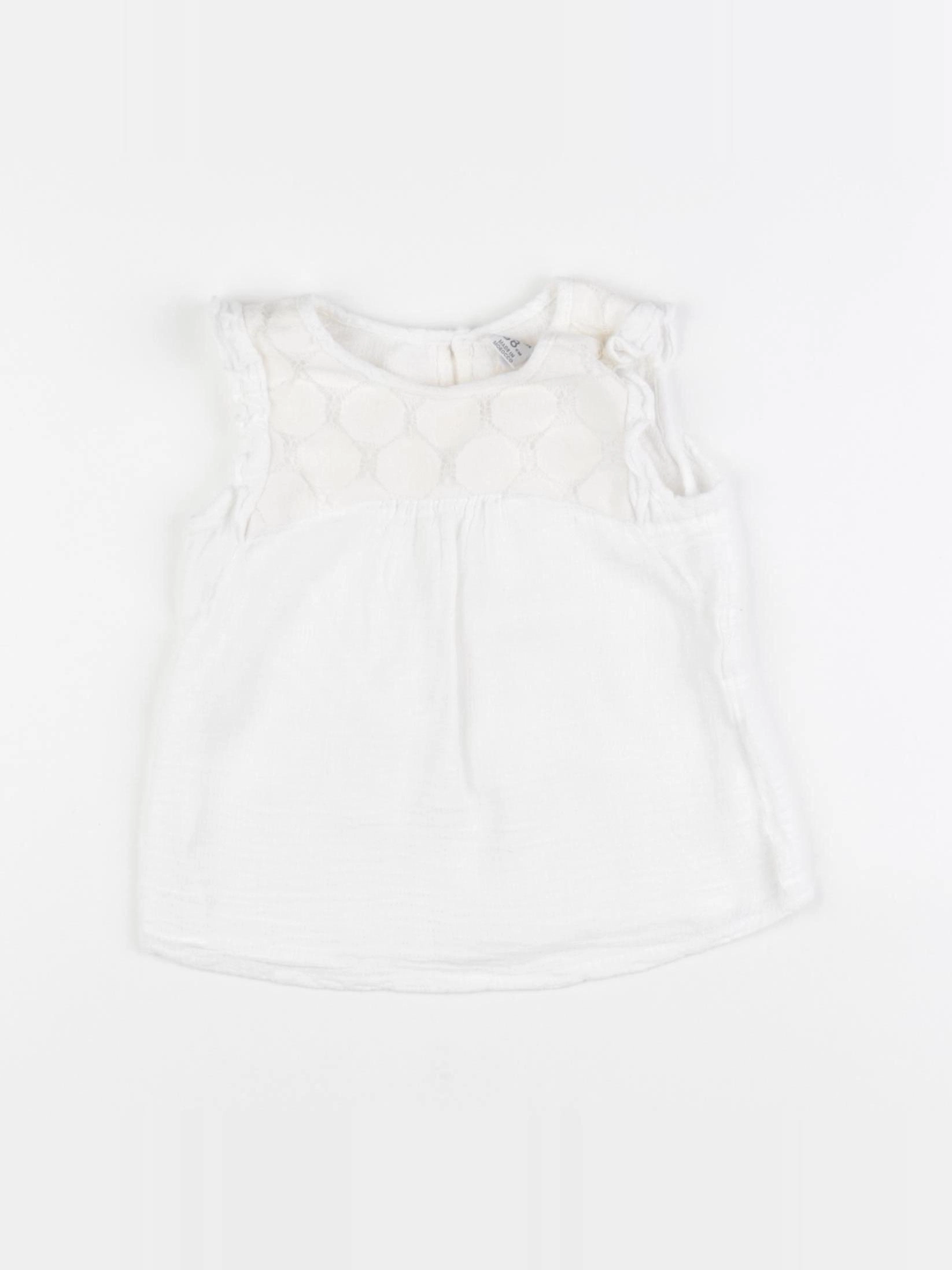 Zara - blouse blanc - 2/3 ans