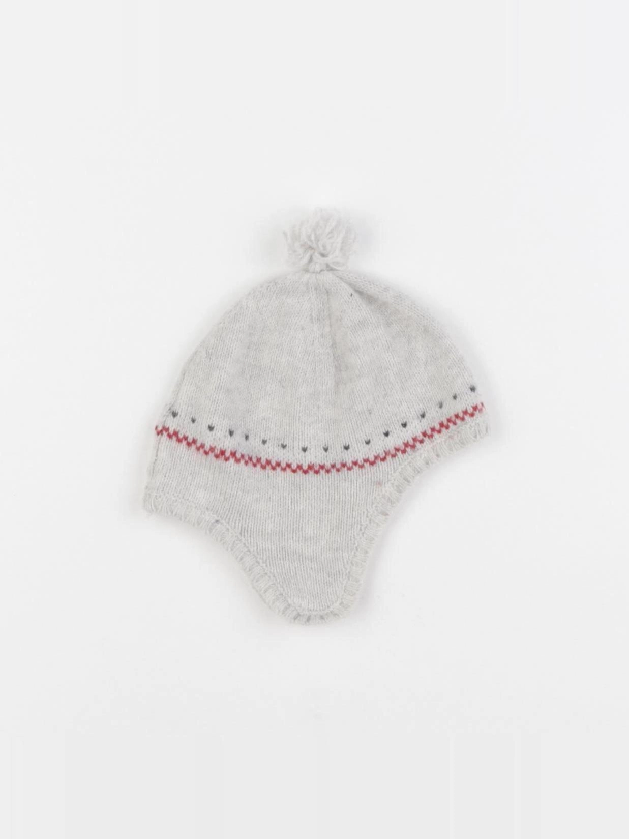 Petit Bateau - bonnet beige - 1/9 mois