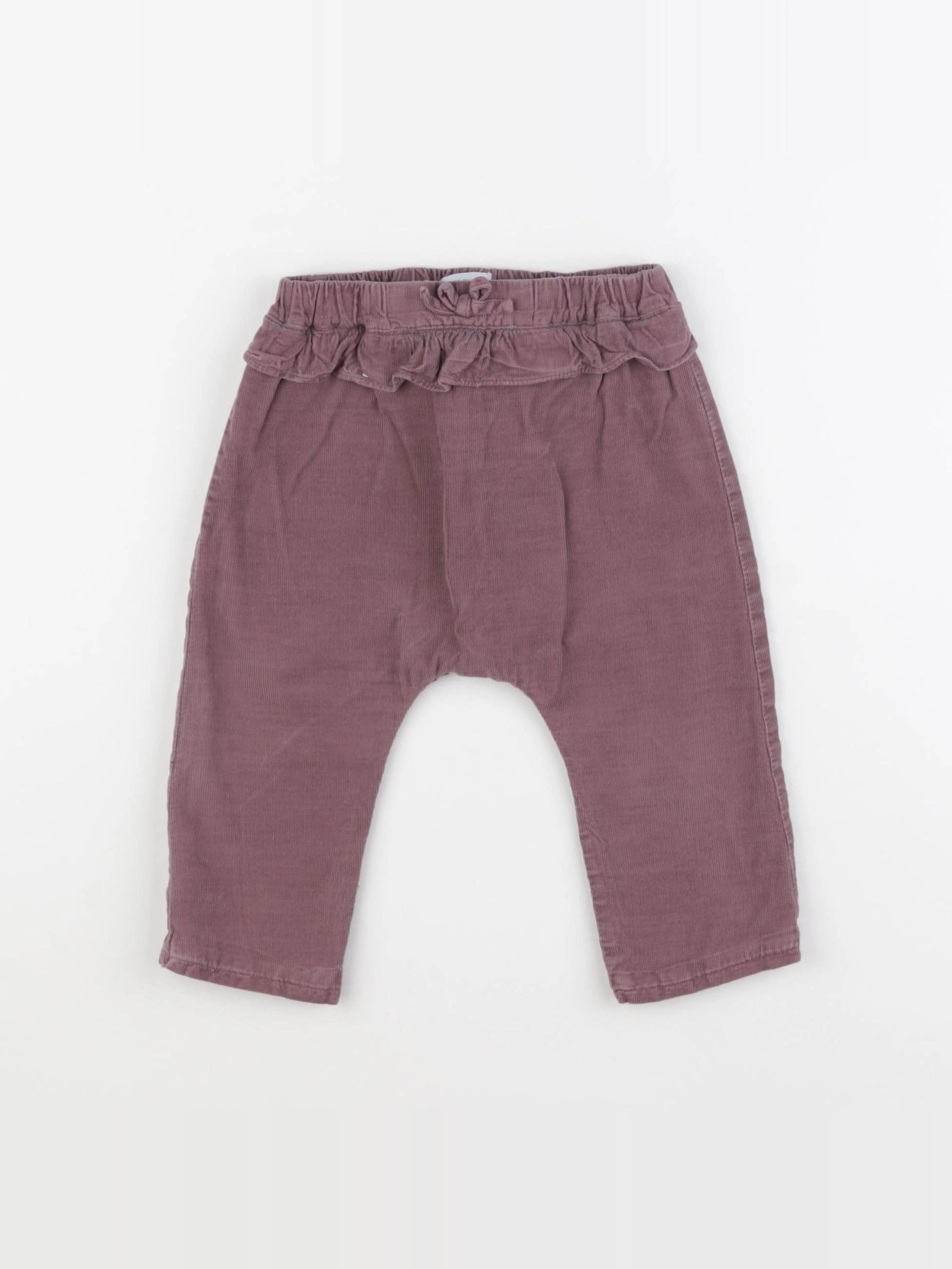Vertbaudet - sarouel violet - 18 mois