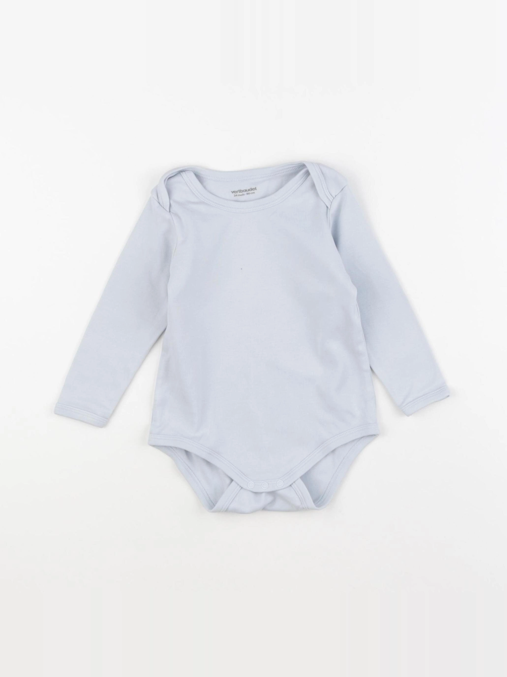 Vertbaudet - body bleu - 24 mois
