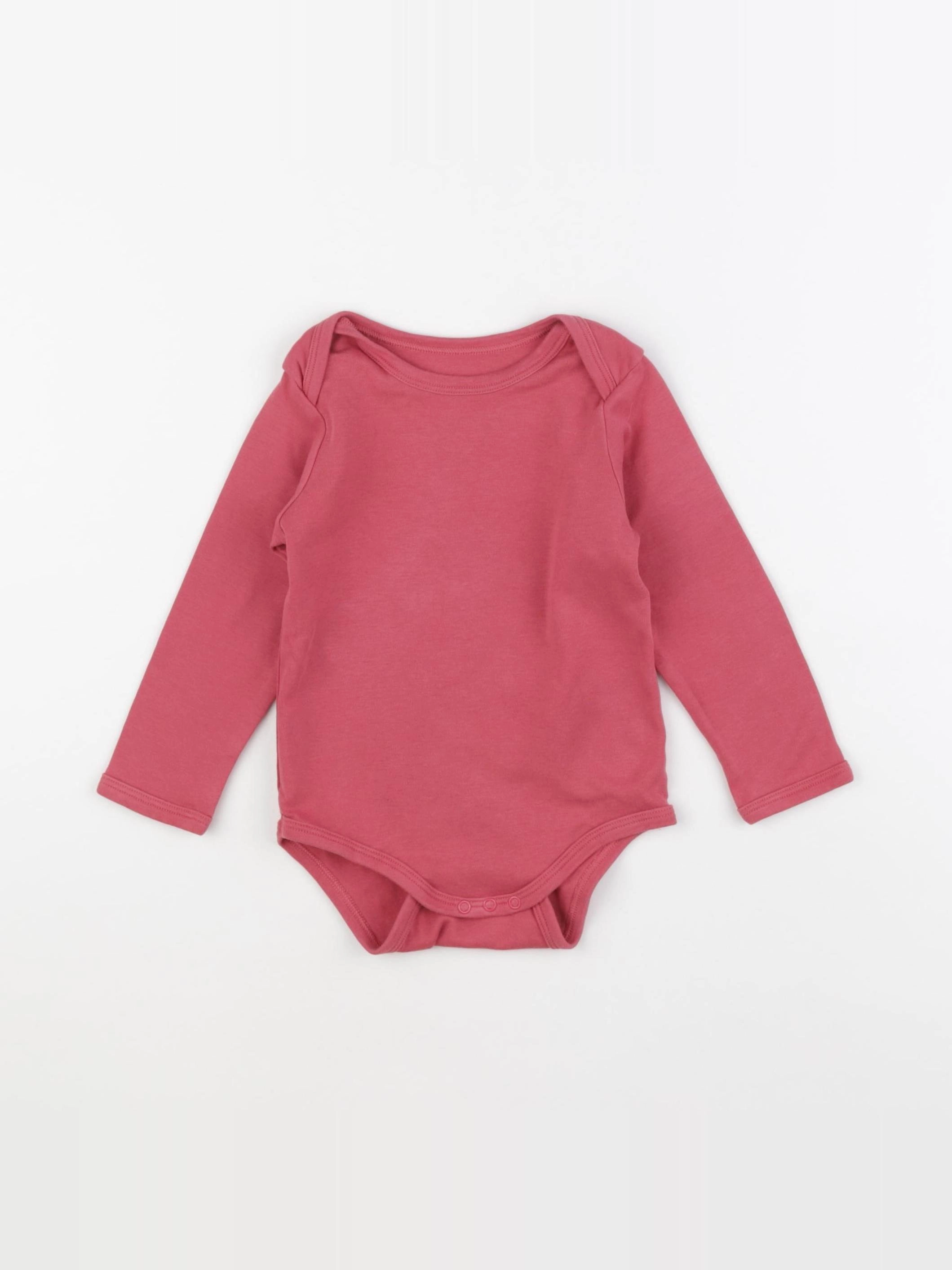 Vertbaudet - body rose - 24 mois