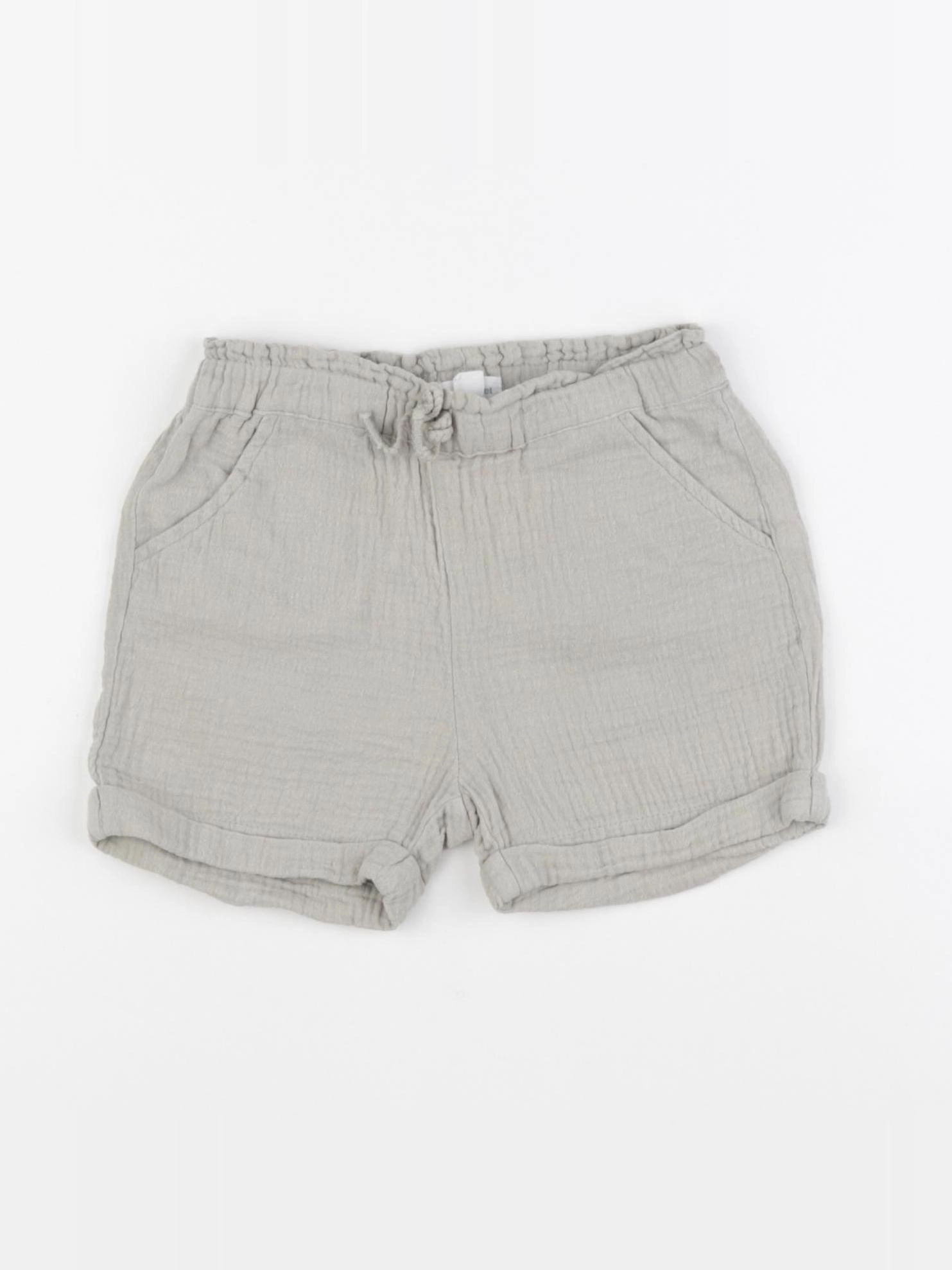 Vertbaudet - short vert - 24 mois