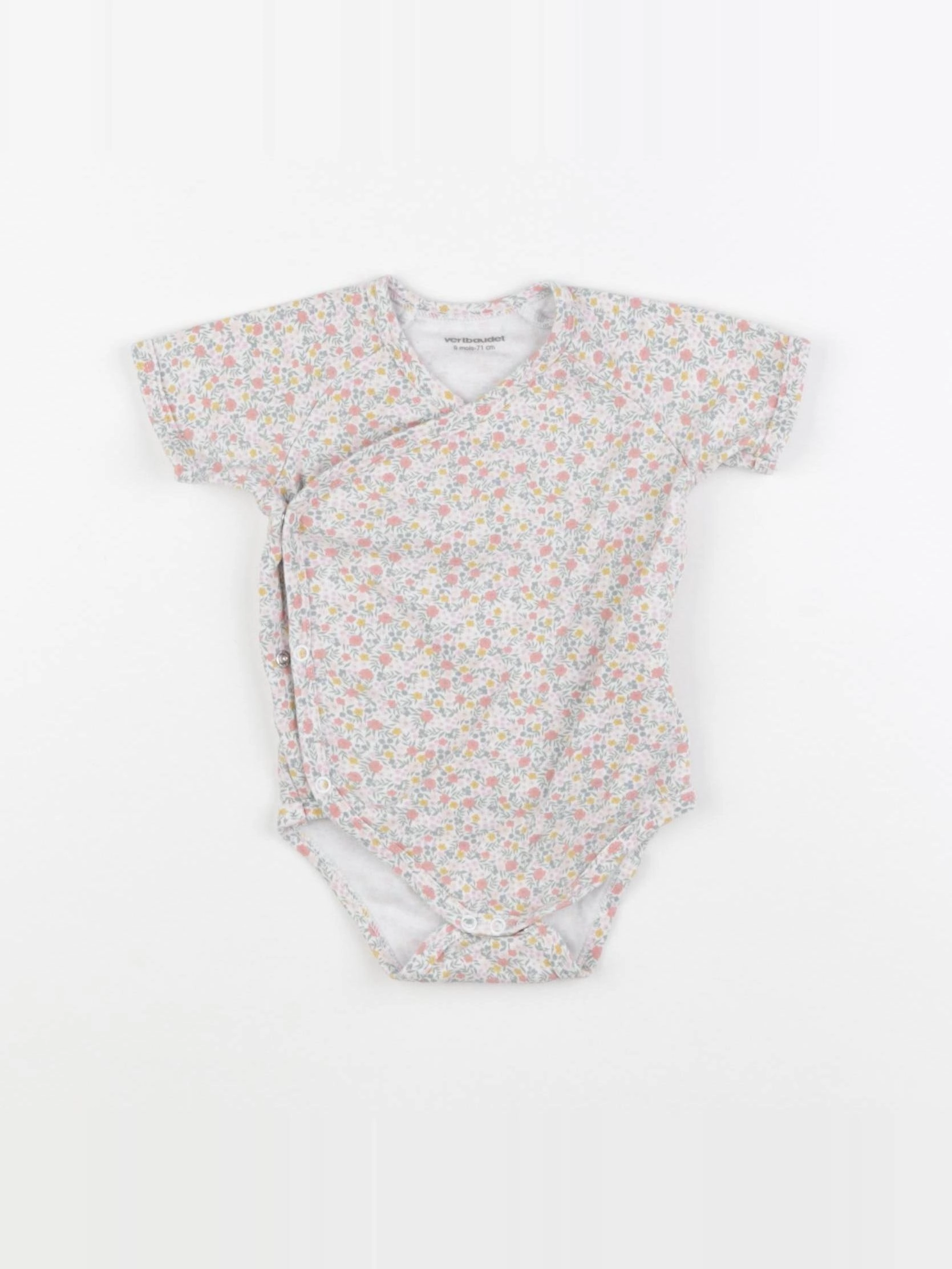 Vertbaudet - body multicolore - 9 mois