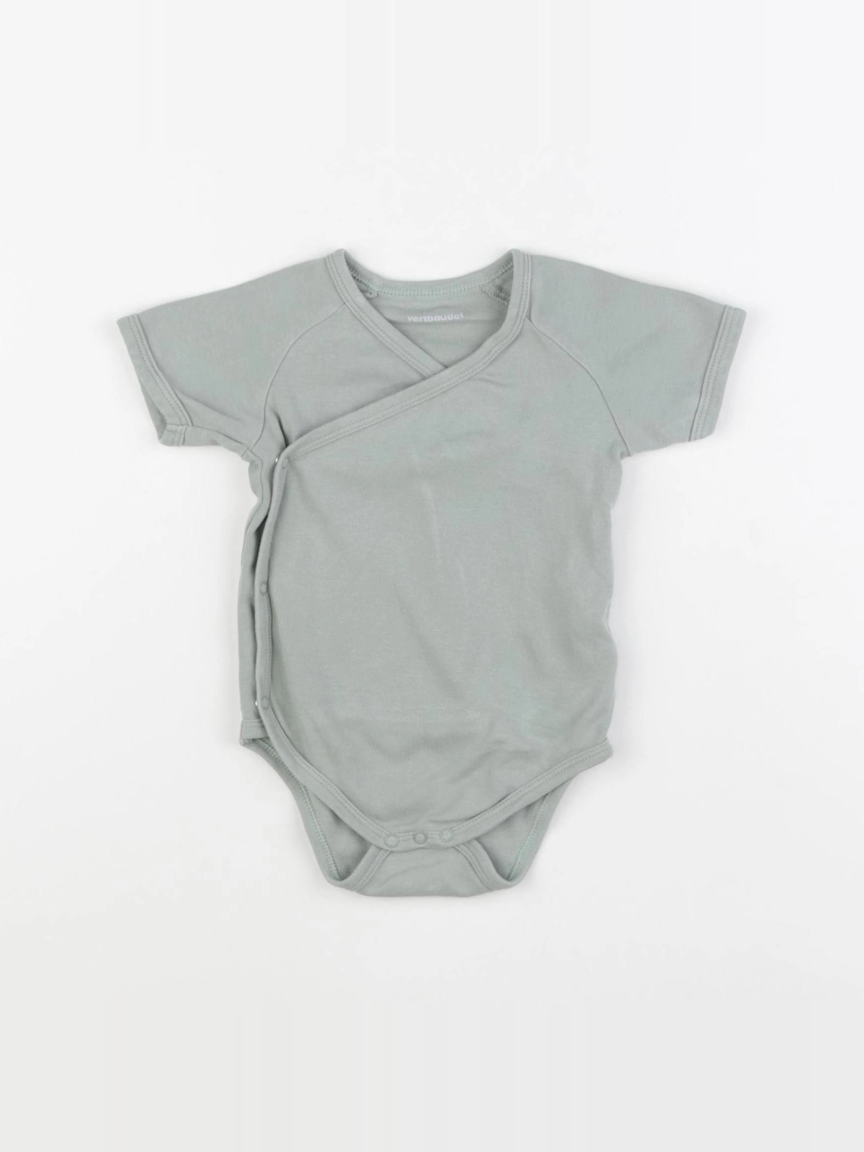 Vertbaudet - body vert - 9 mois