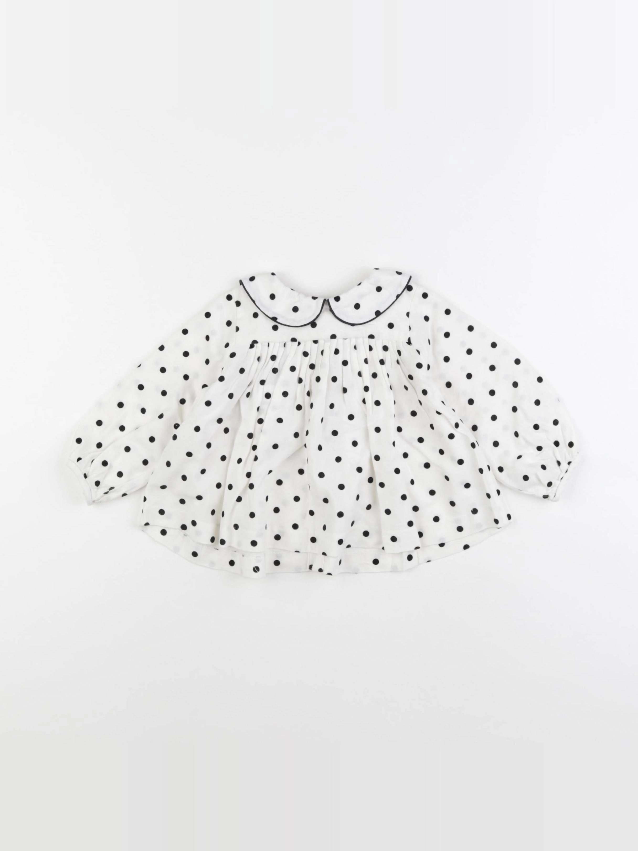 Jacadi - blouse beige - 12 mois