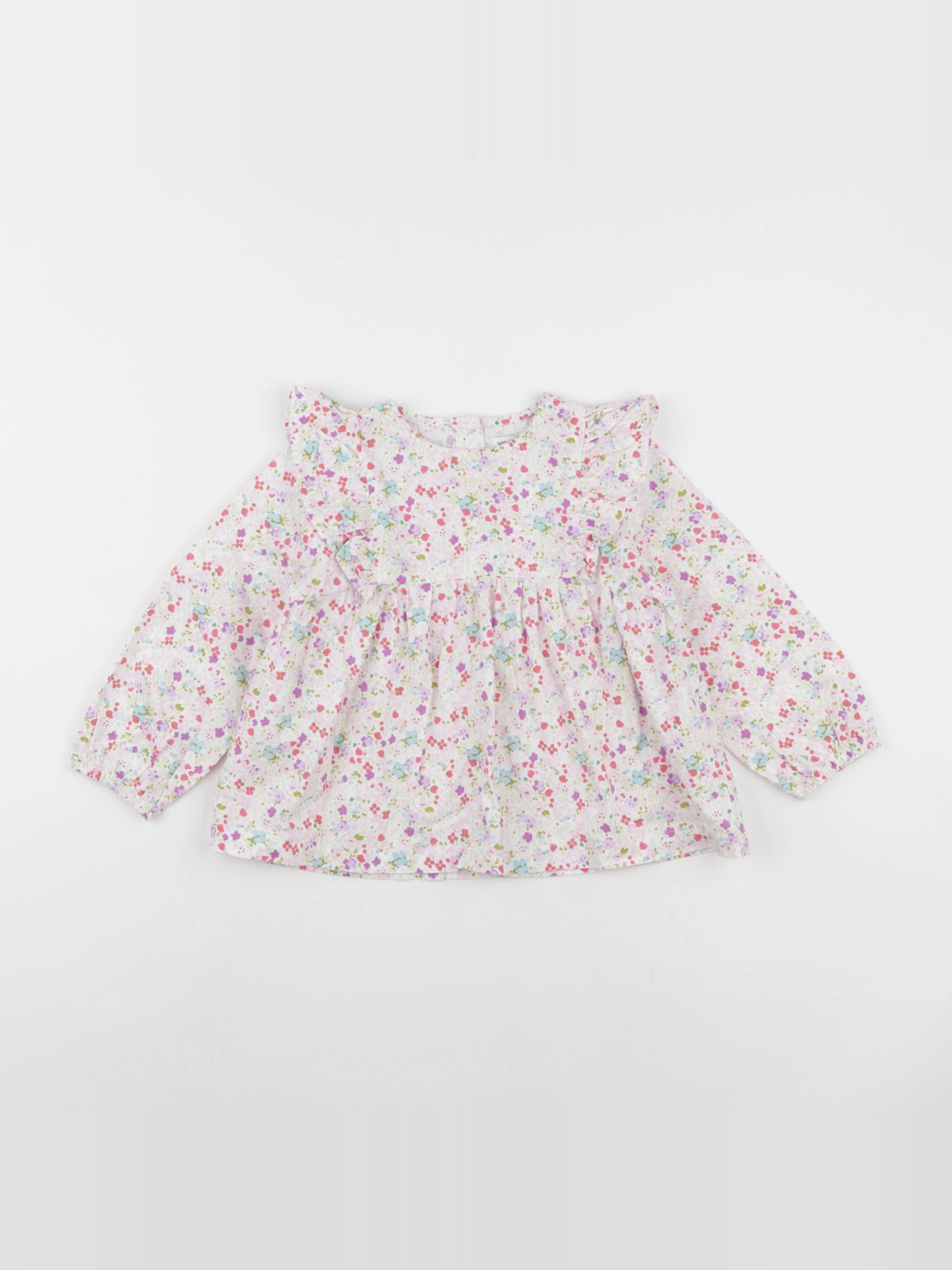 Vertbaudet - blouse rose - 2 ans