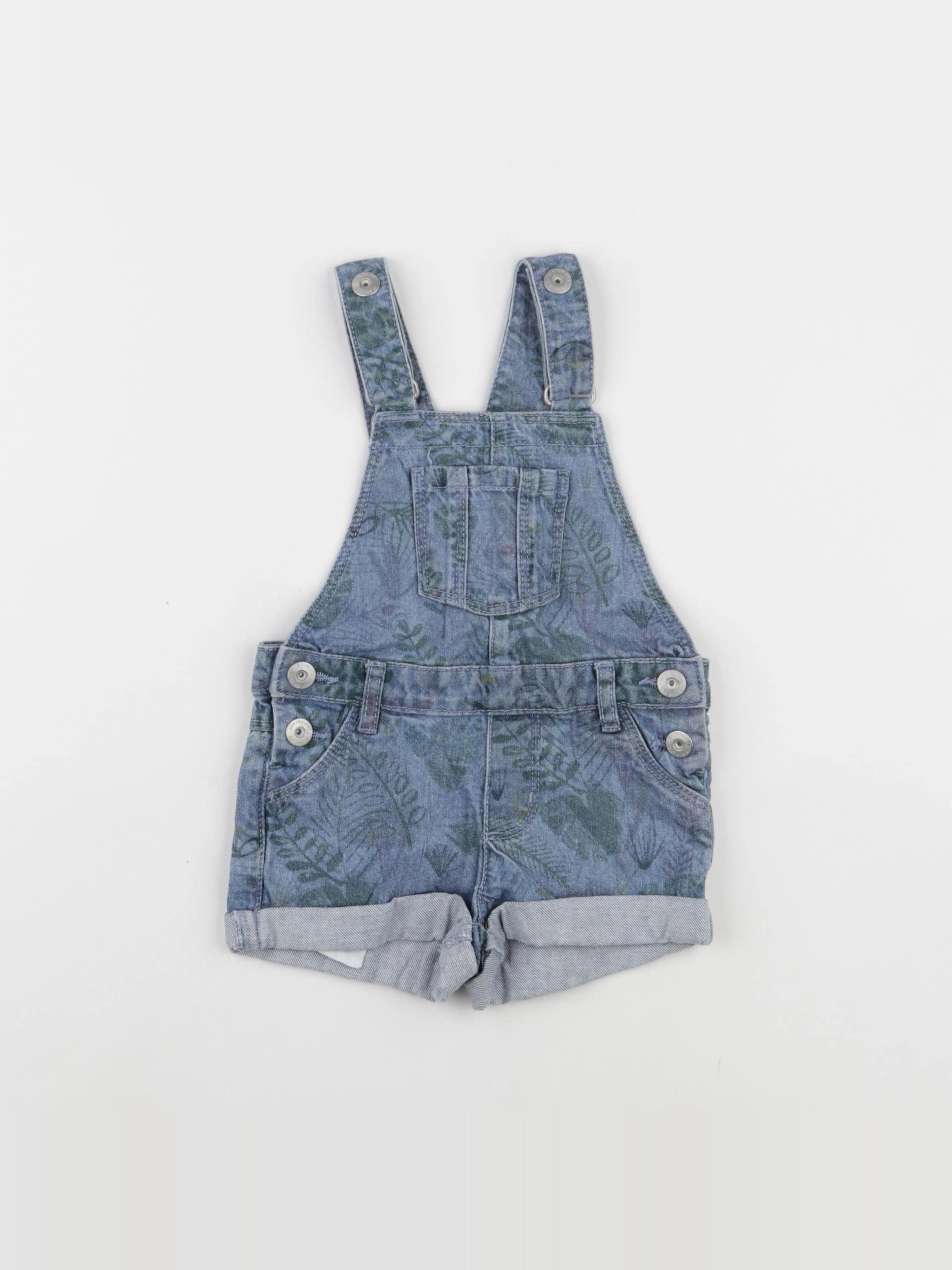 Vertbaudet - salopette bleu - 2 ans