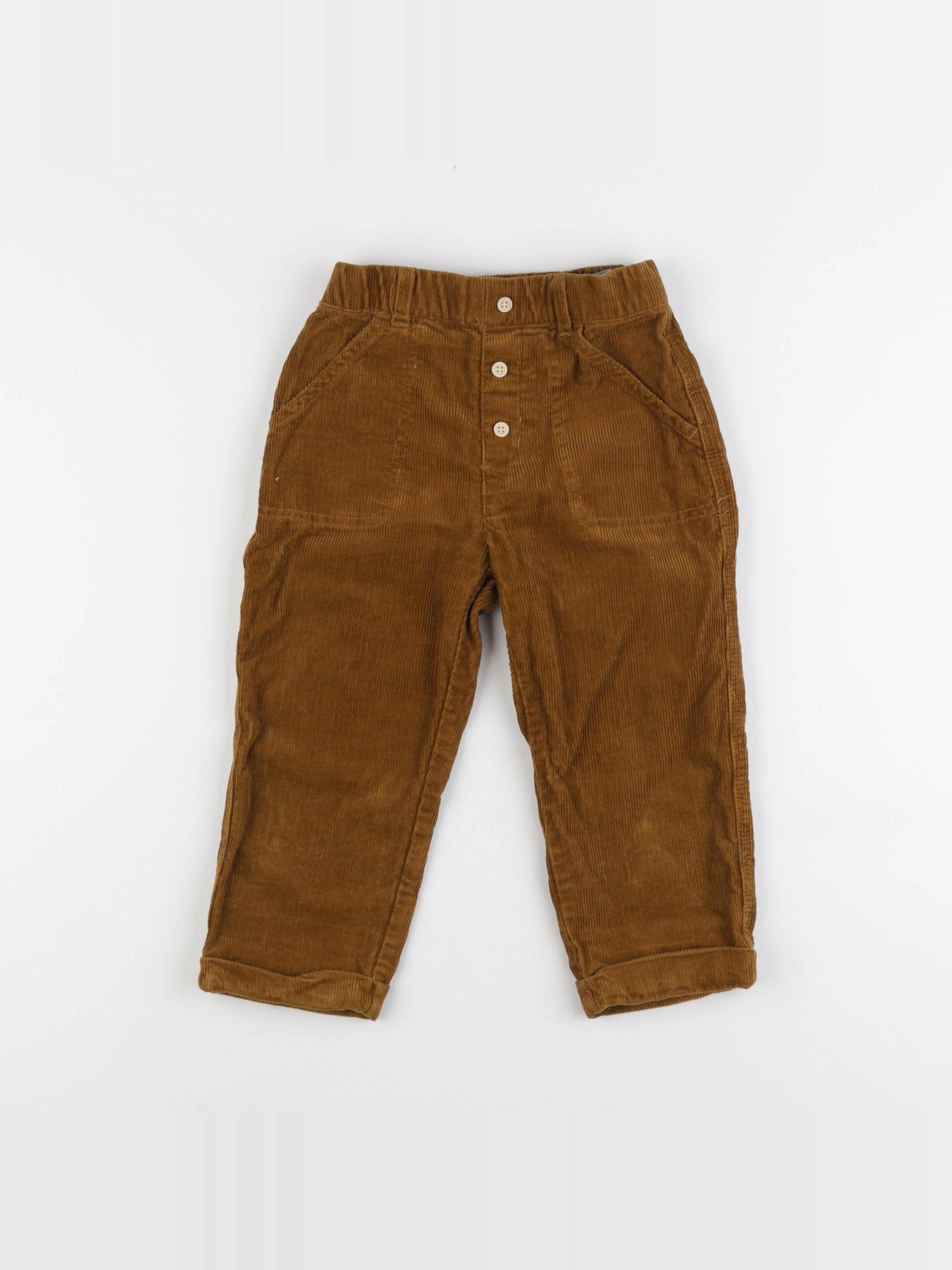 Boutchou - pantalon marron - 24 mois