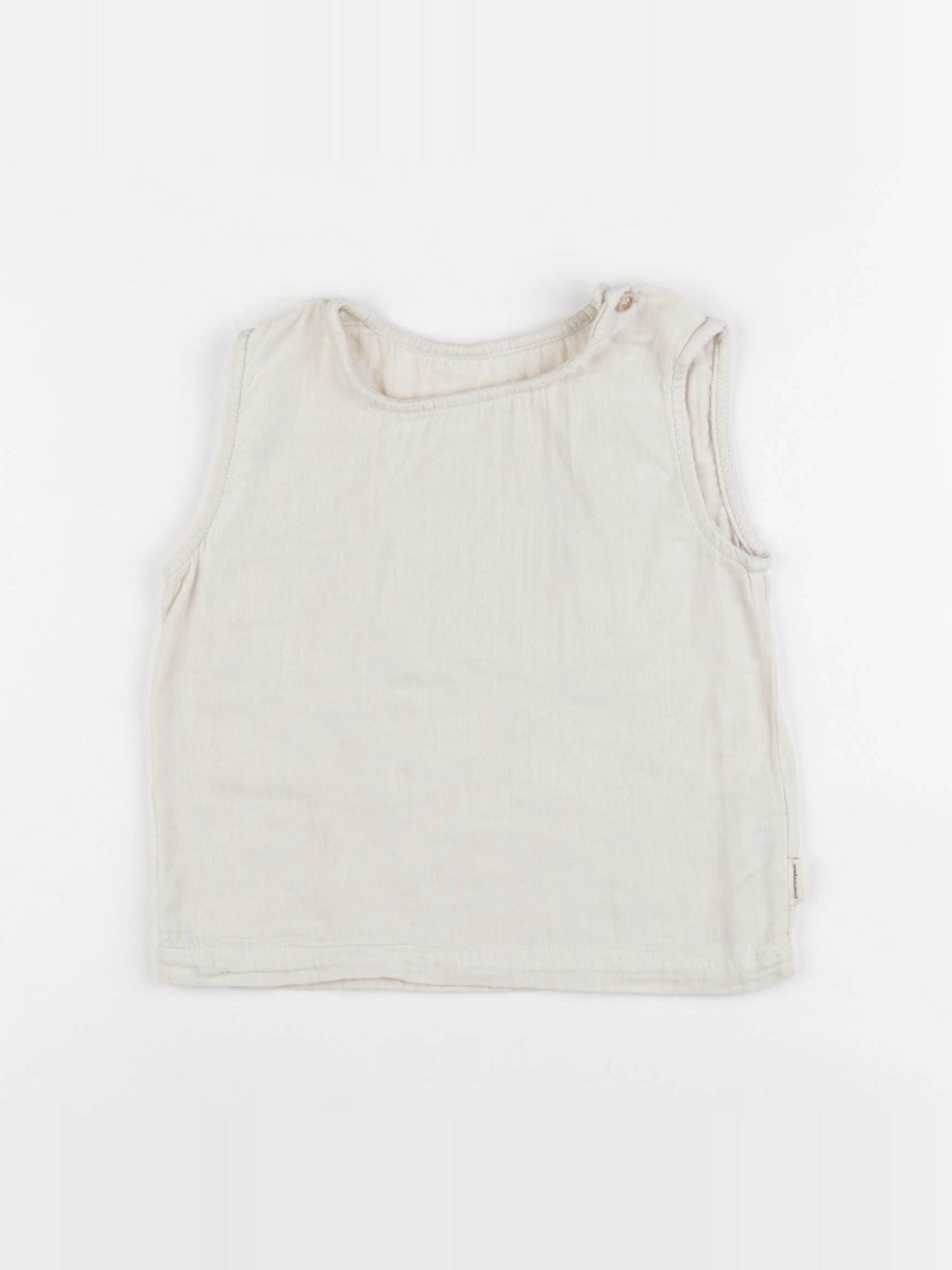 Poudre Organic - blouse beige - 24 mois