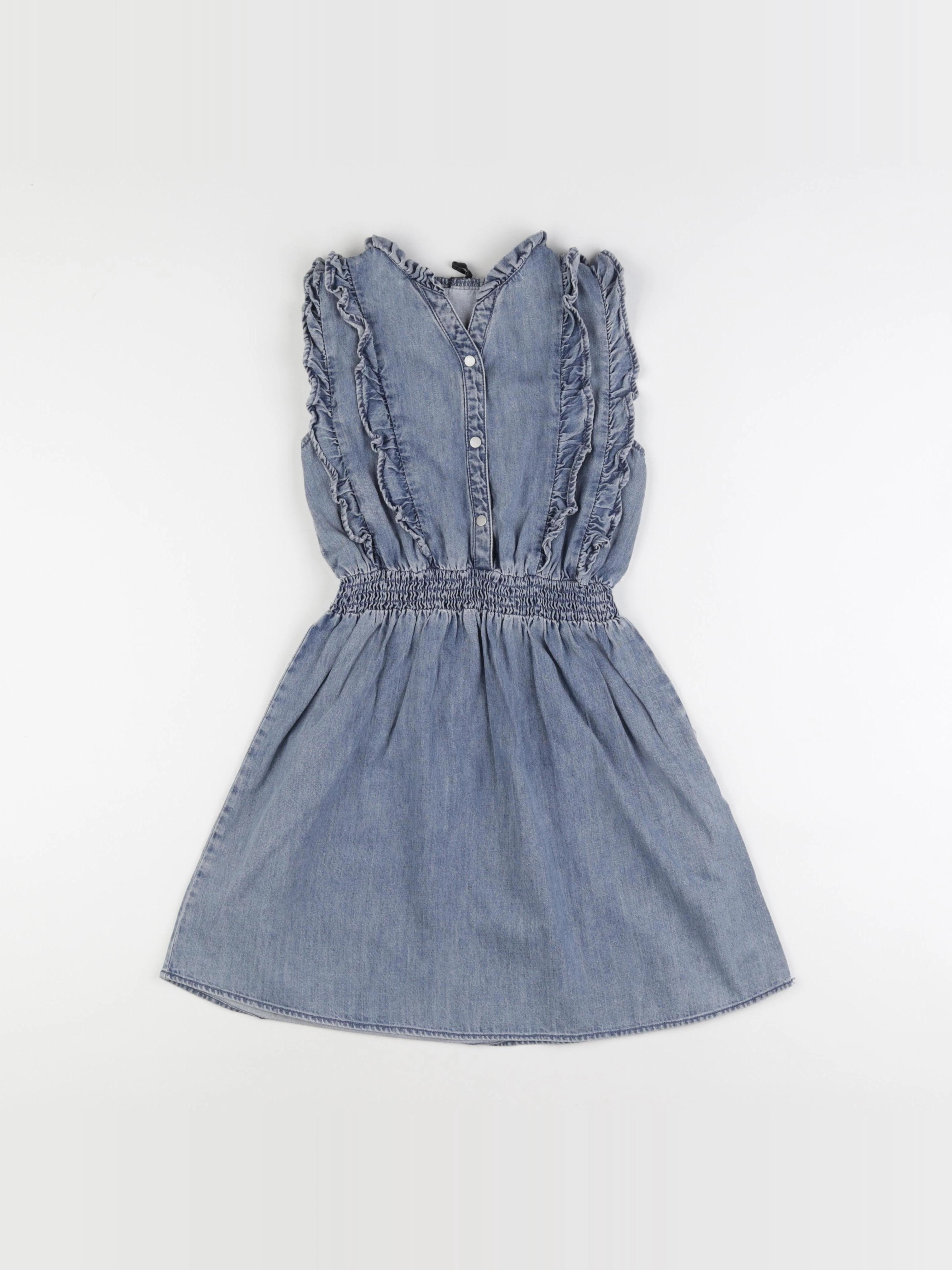 IKKS - robe bleu - 8 ans