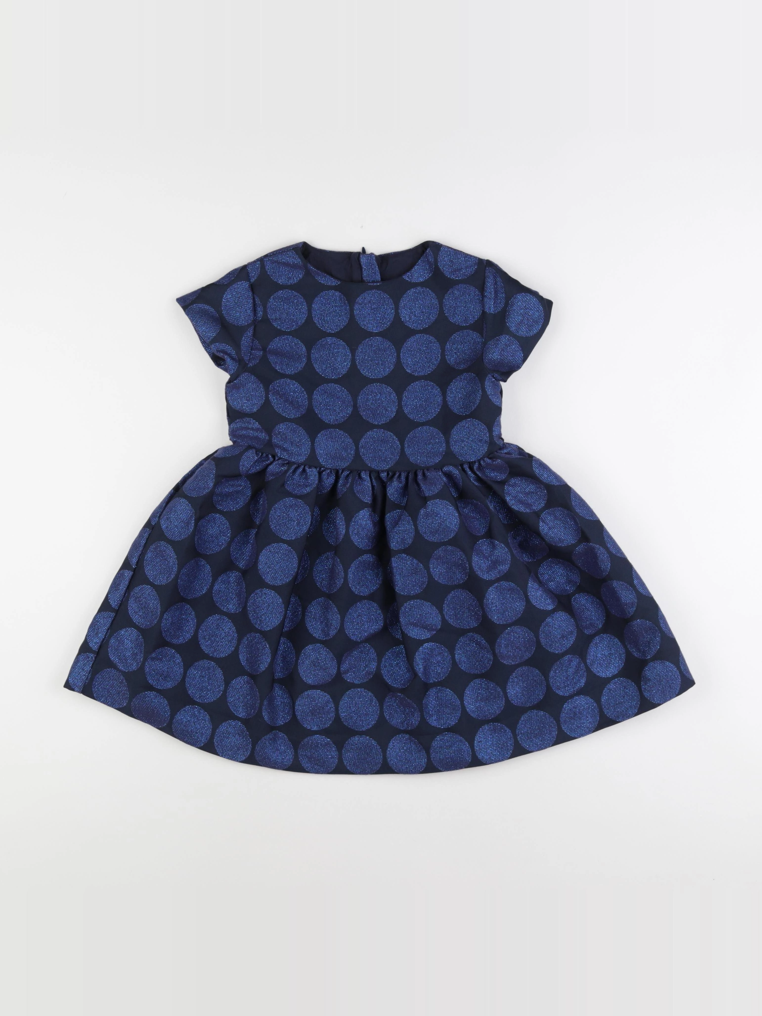 Jacadi - robe bleu, argent - 6 ans
