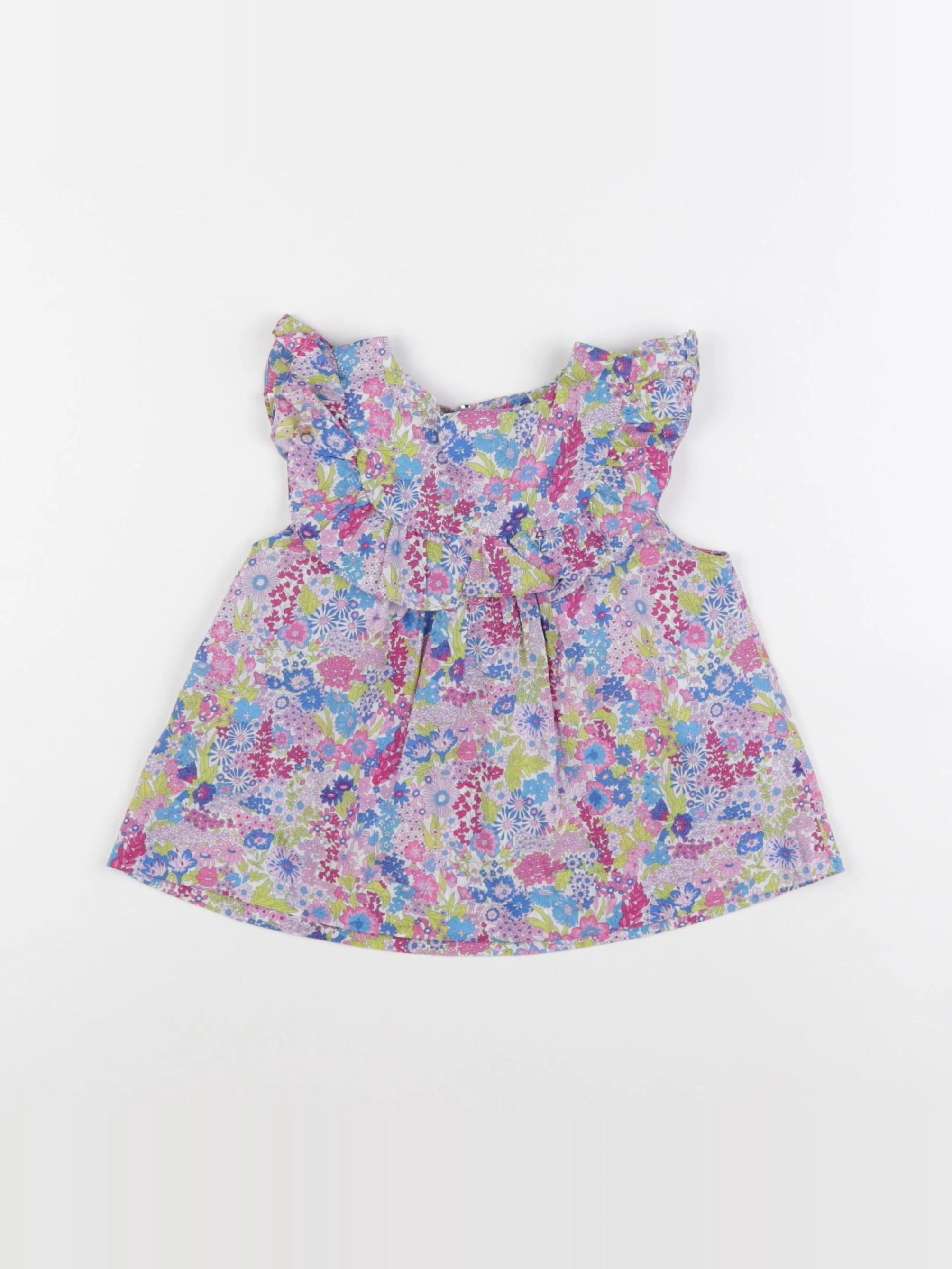 Jacadi - blouse liberty multicolore - 3 ans