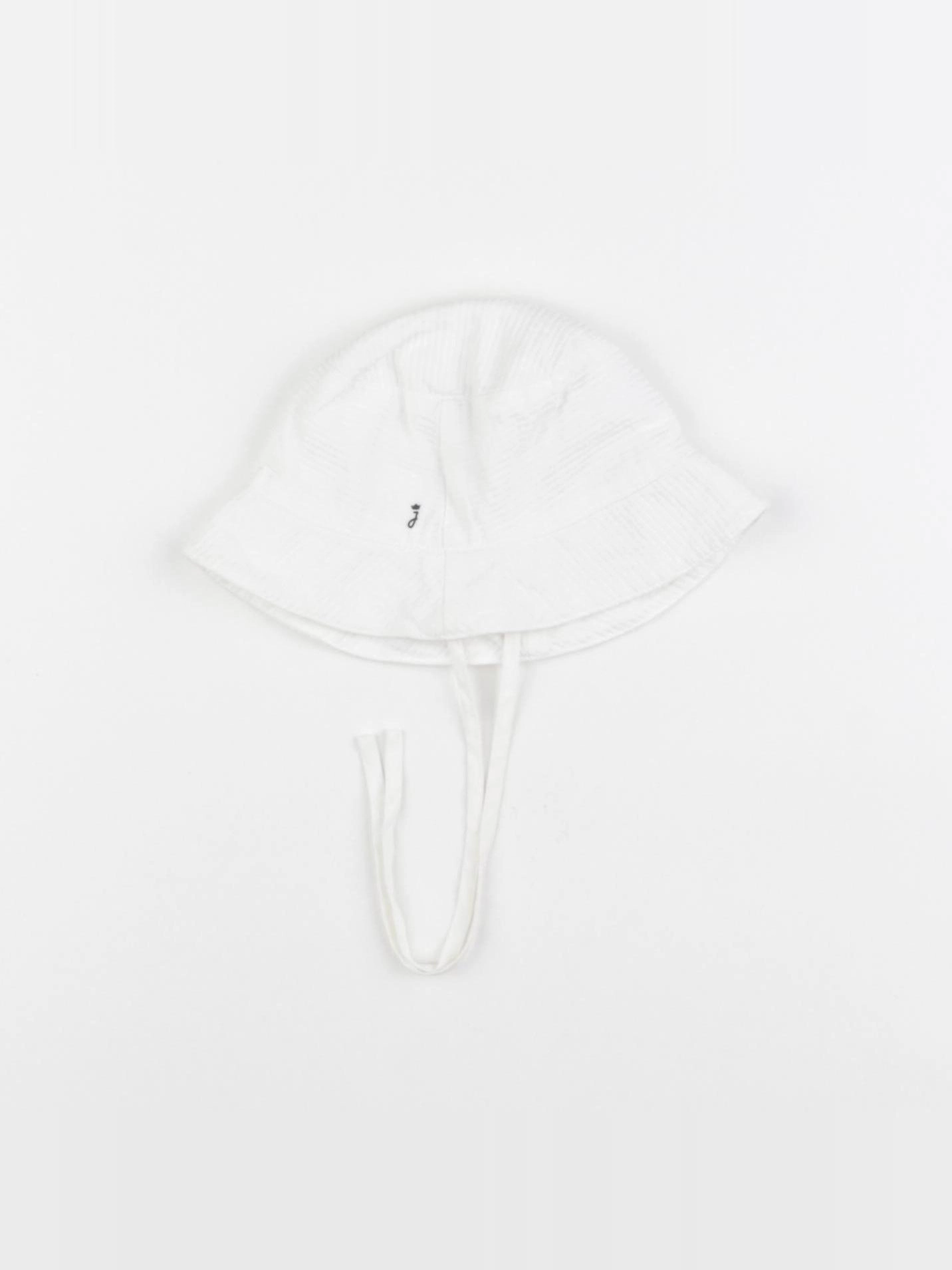 Jacadi - chapeau blanc - 6 mois