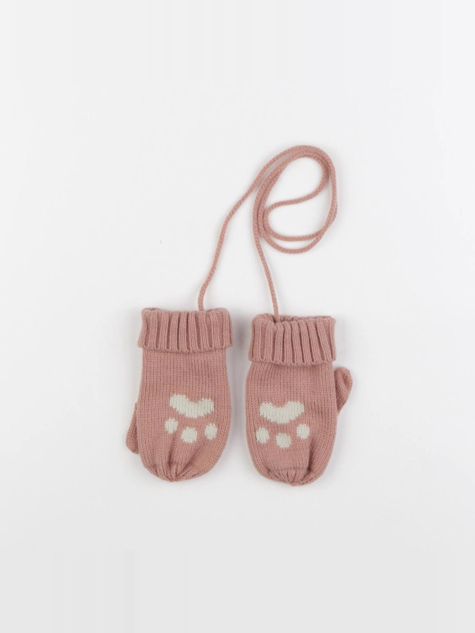 La Redoute - moufles rose - 6/8 ans
