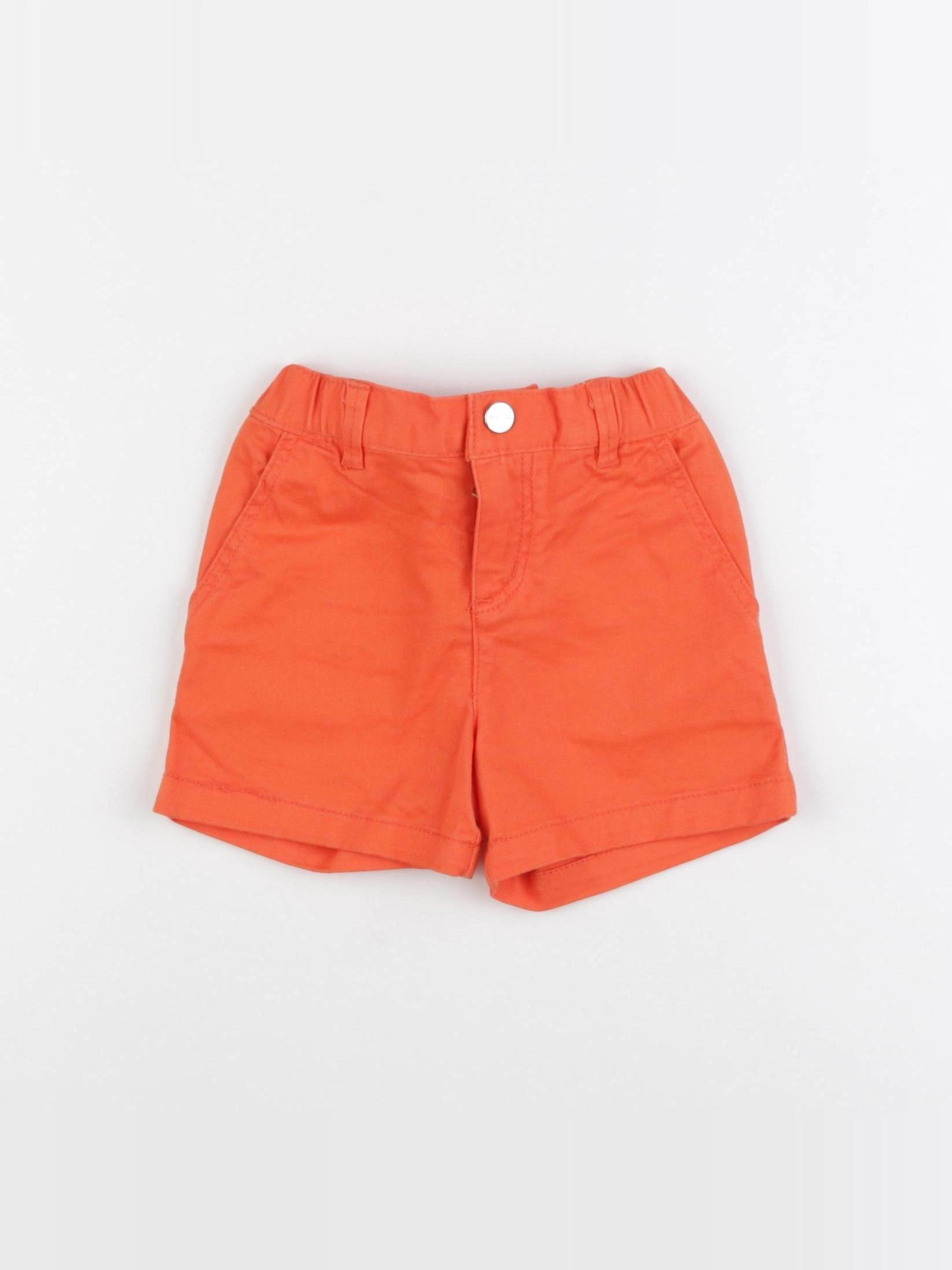 Jacadi - short orange - 12 mois