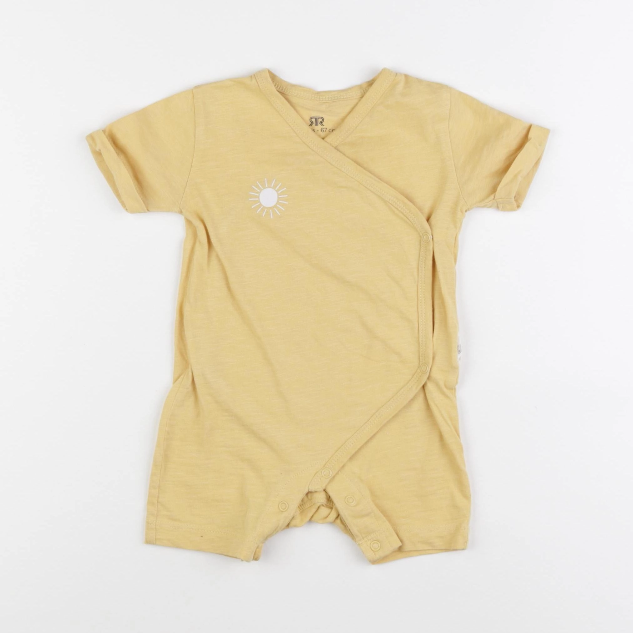 La Redoute - pyjama coton jaune - 6 mois
