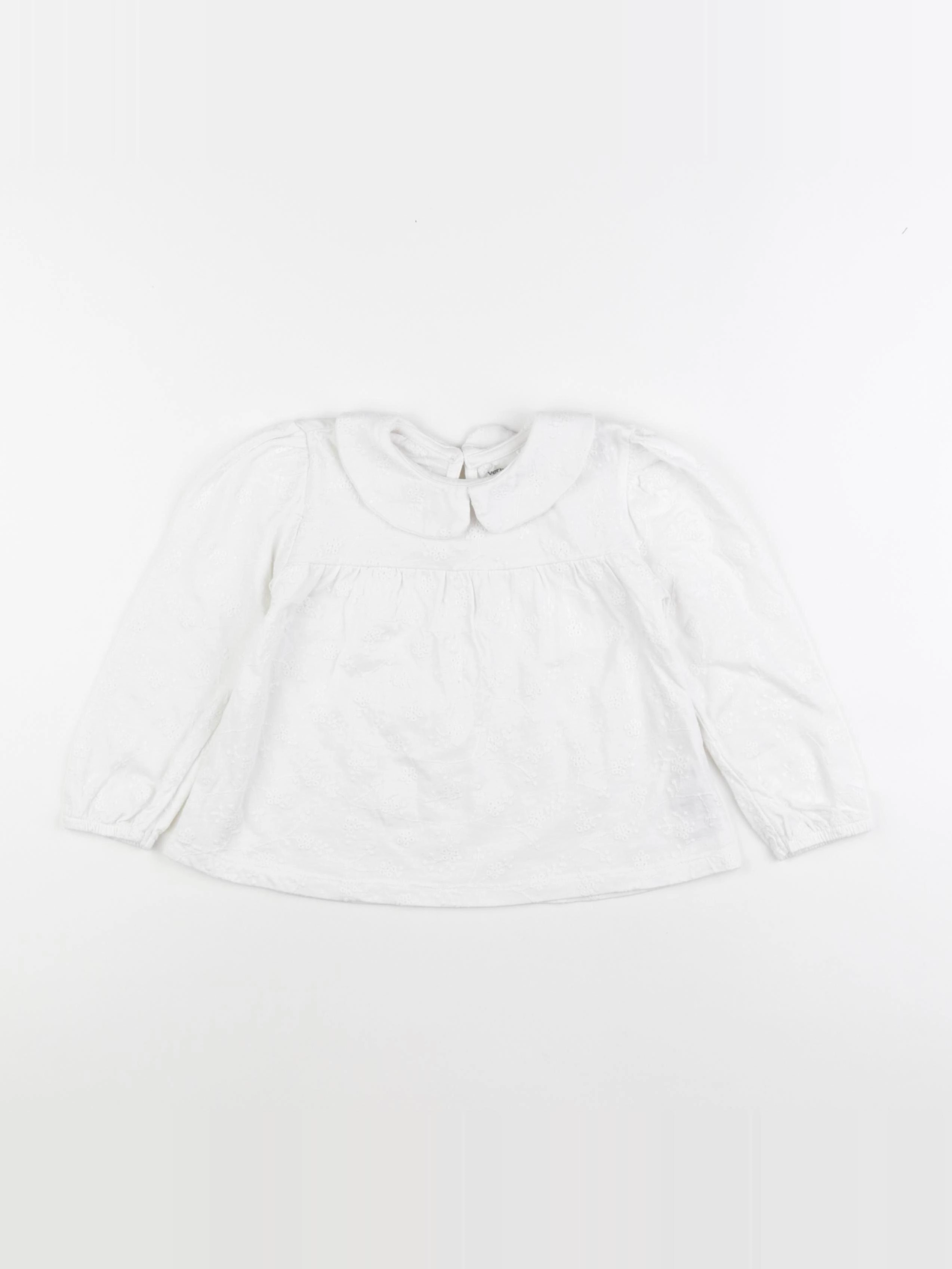 Vertbaudet - tee-shirt blanc - 5 ans