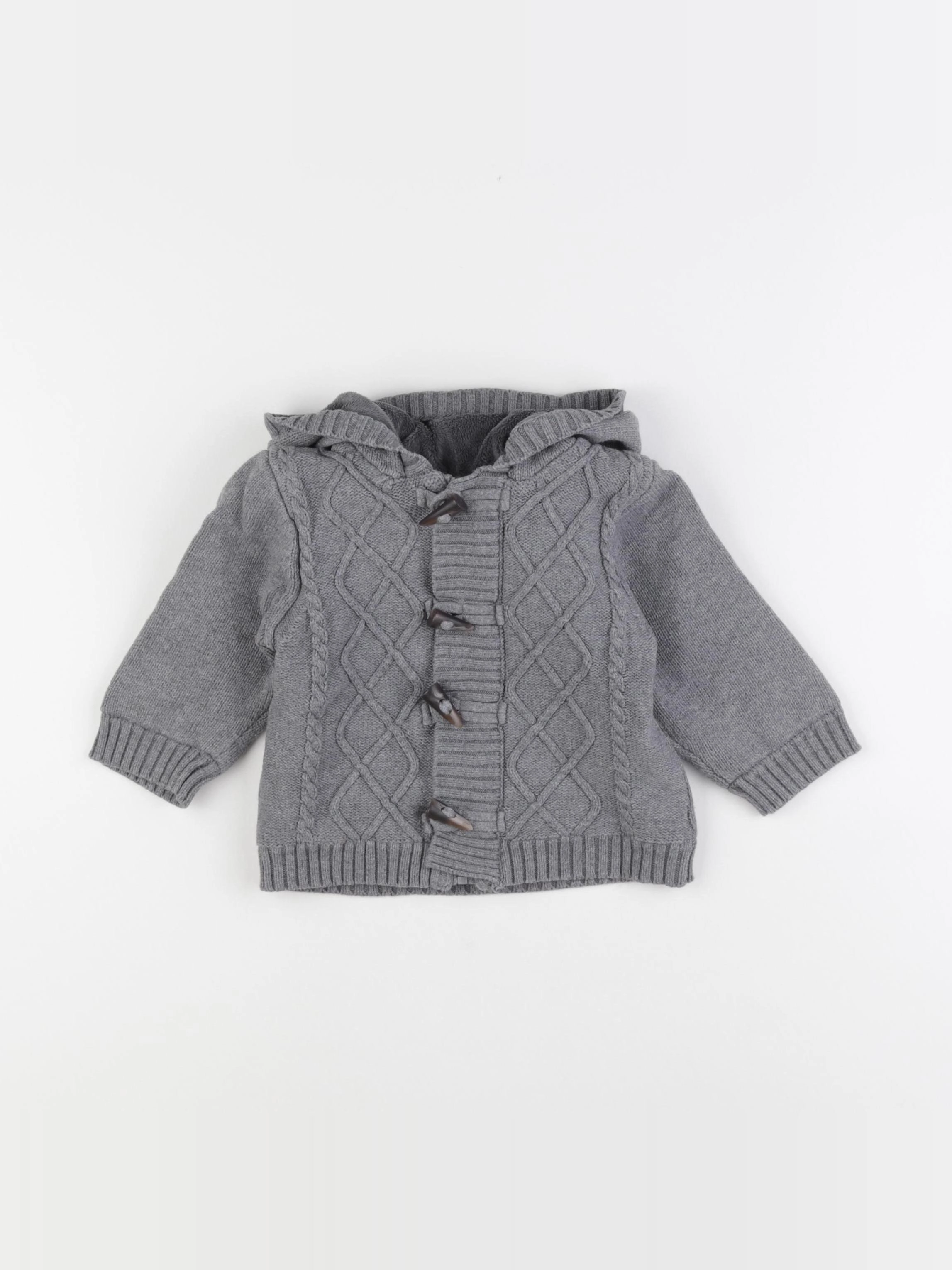 Tape à l'oeil - veste gris - 12 mois