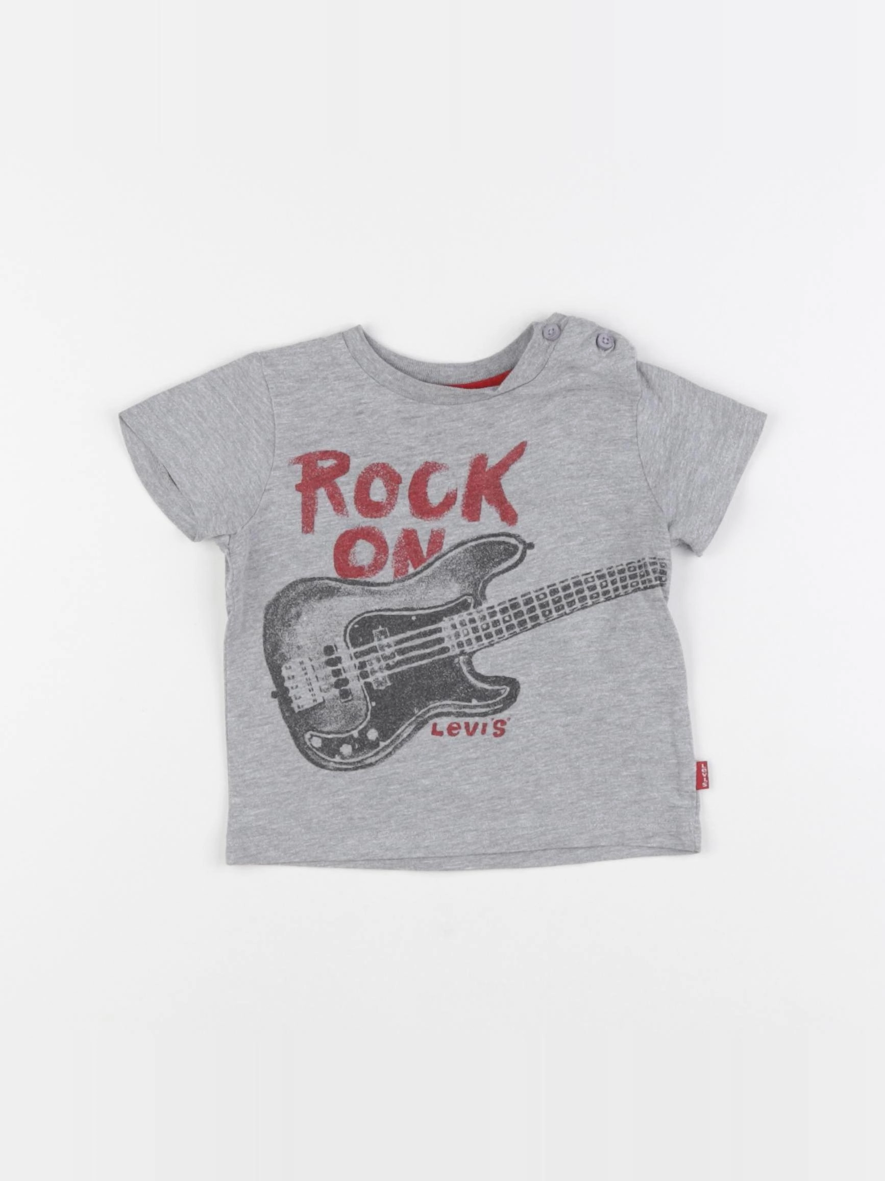 Levi's - tee-shirt gris - 6 mois