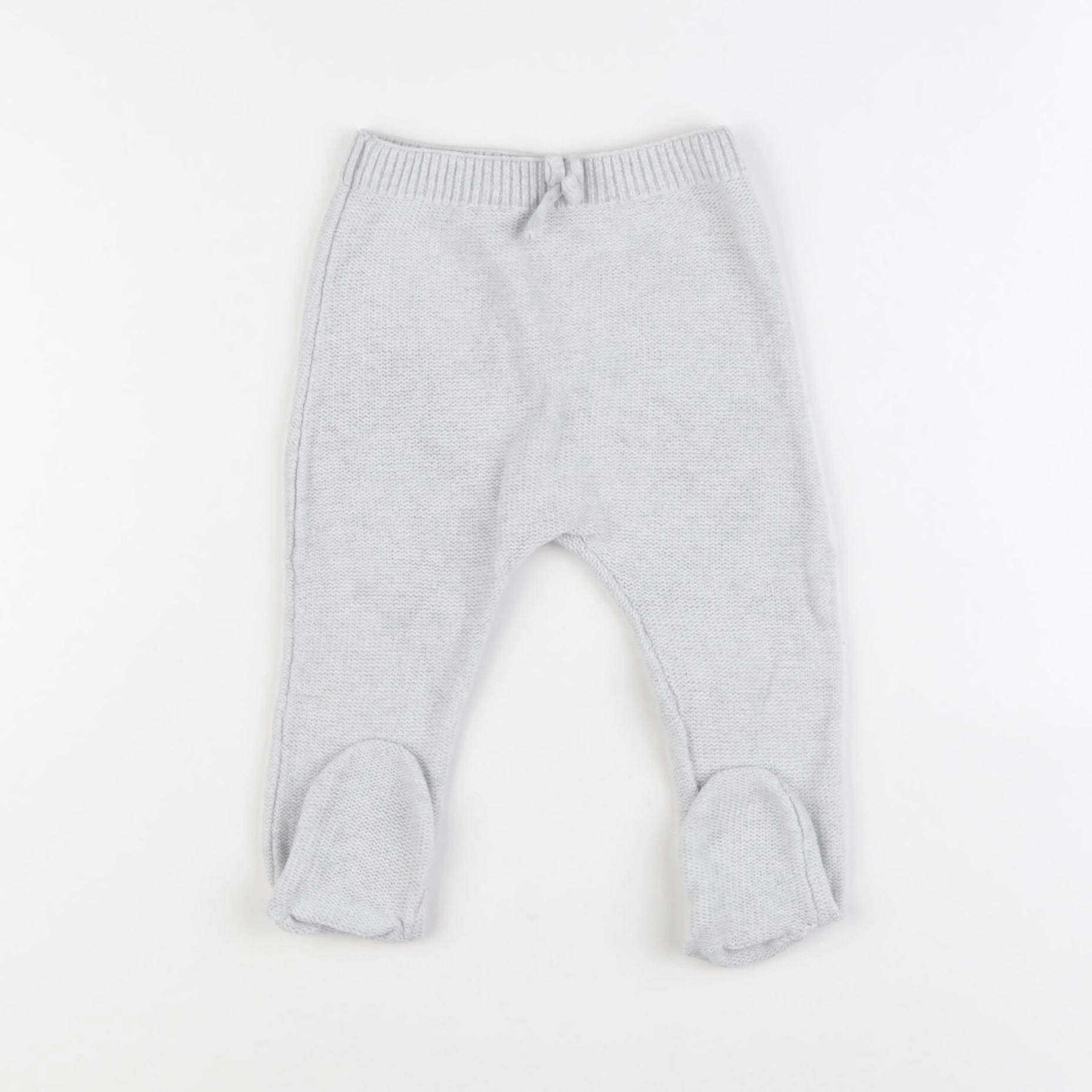 Zara - legging gris - 6/9 mois