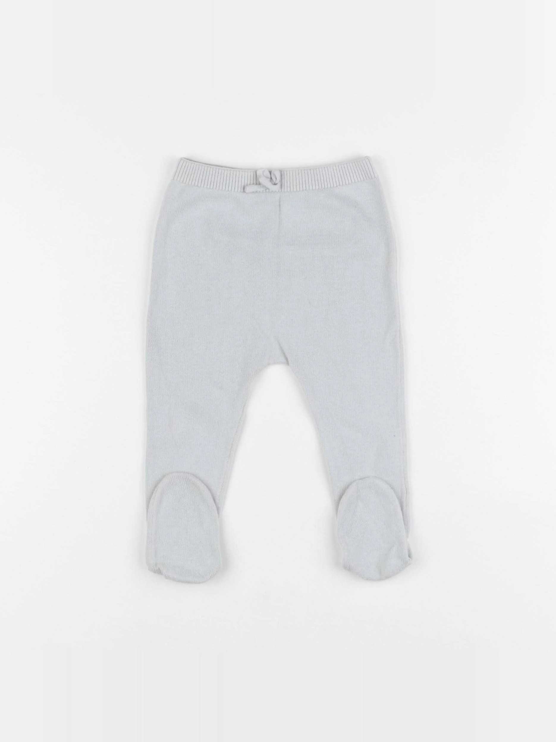 Zara - legging bleu - 6/9 mois