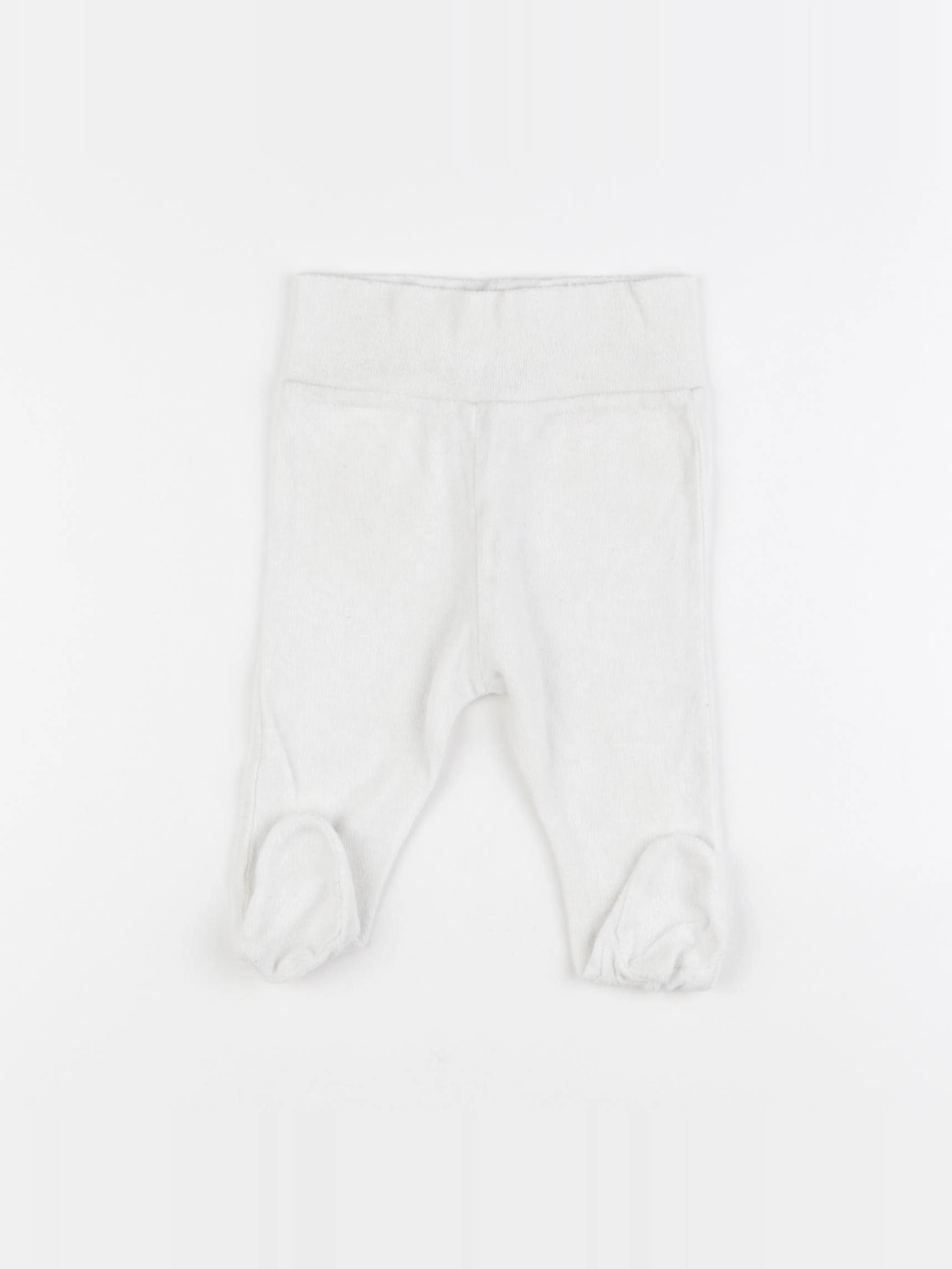 Zara - legging blanc - 3/6 mois