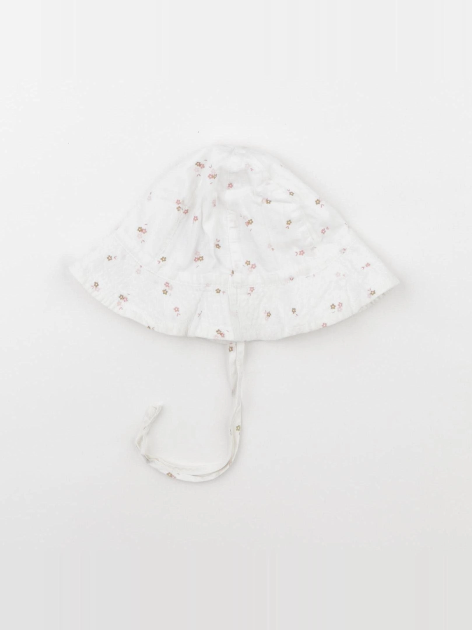 H&M - chapeau blanc - 12/18 mois