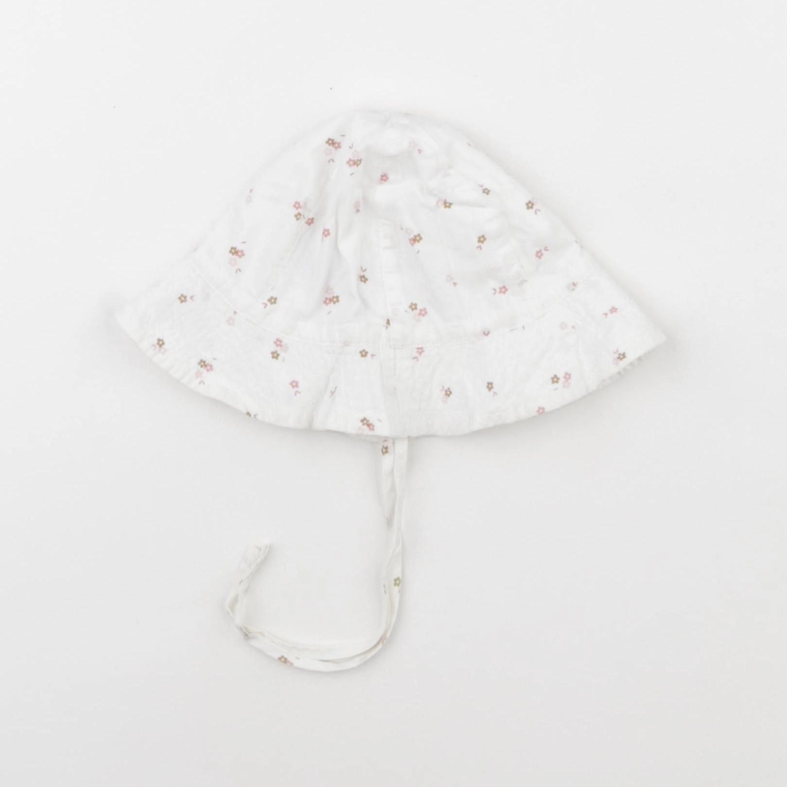 H&M - chapeau blanc - 12/18 mois